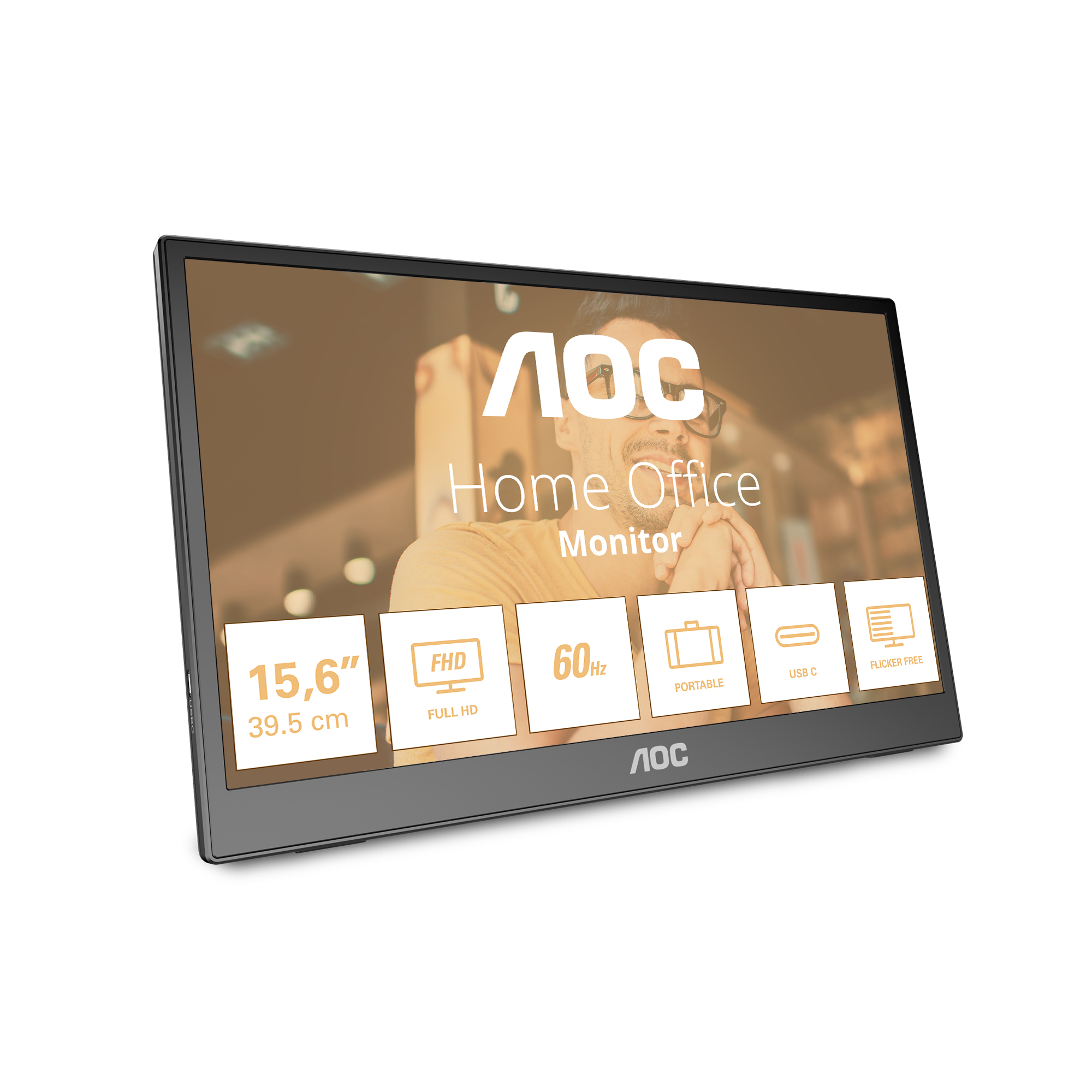 AOC 15.6 IPS MONITOR USB-C 16T3EA