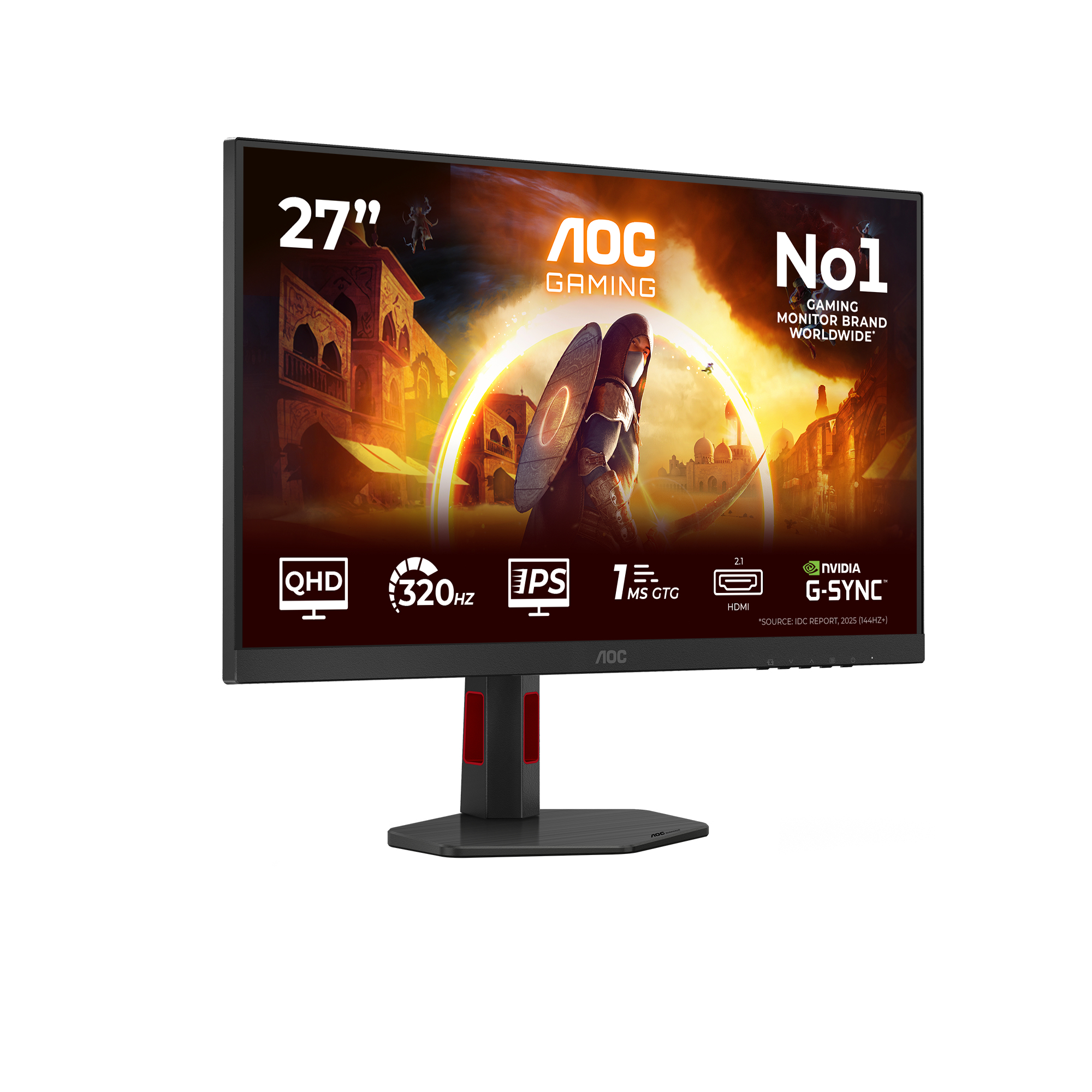AOC 27 IPS MONITOR Q27G4SRU - Image 2