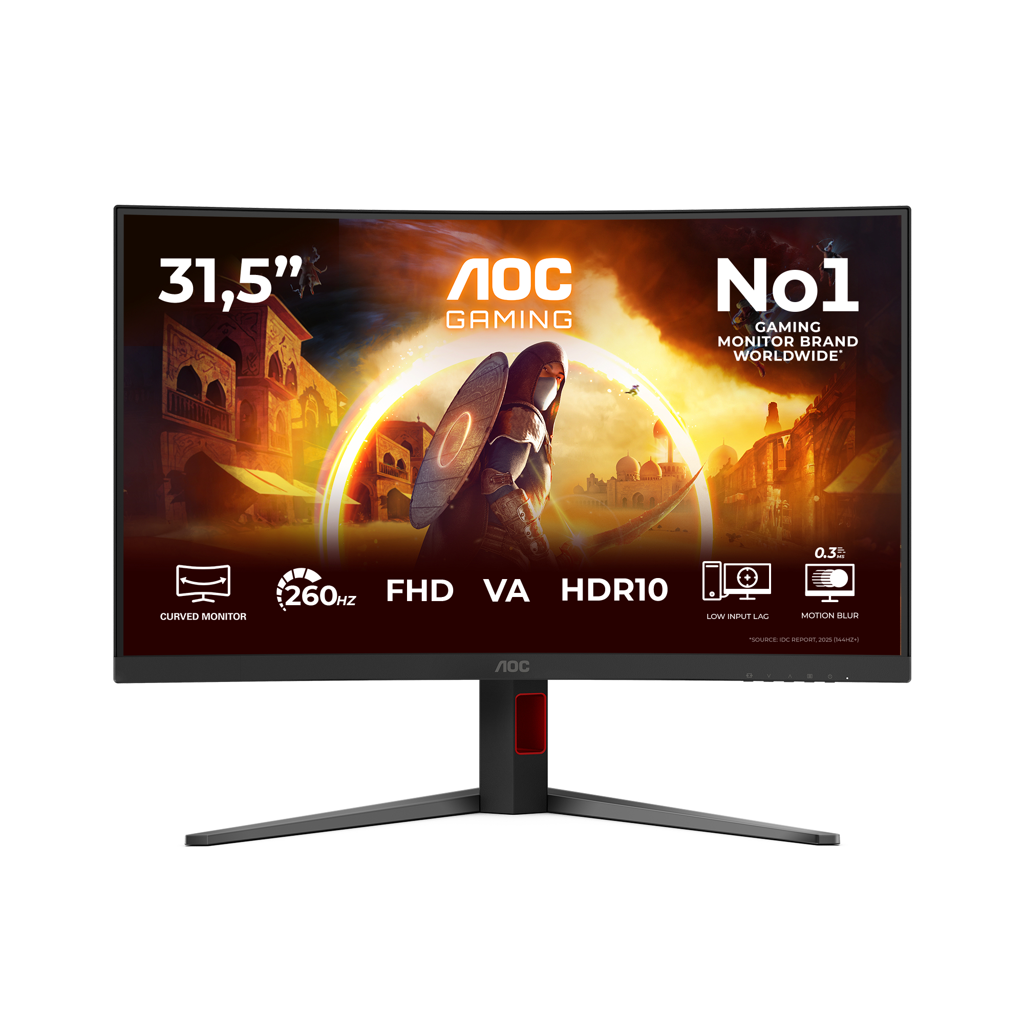 AOC 31.5 VA MONITOR SPK CURVED C32G4Z