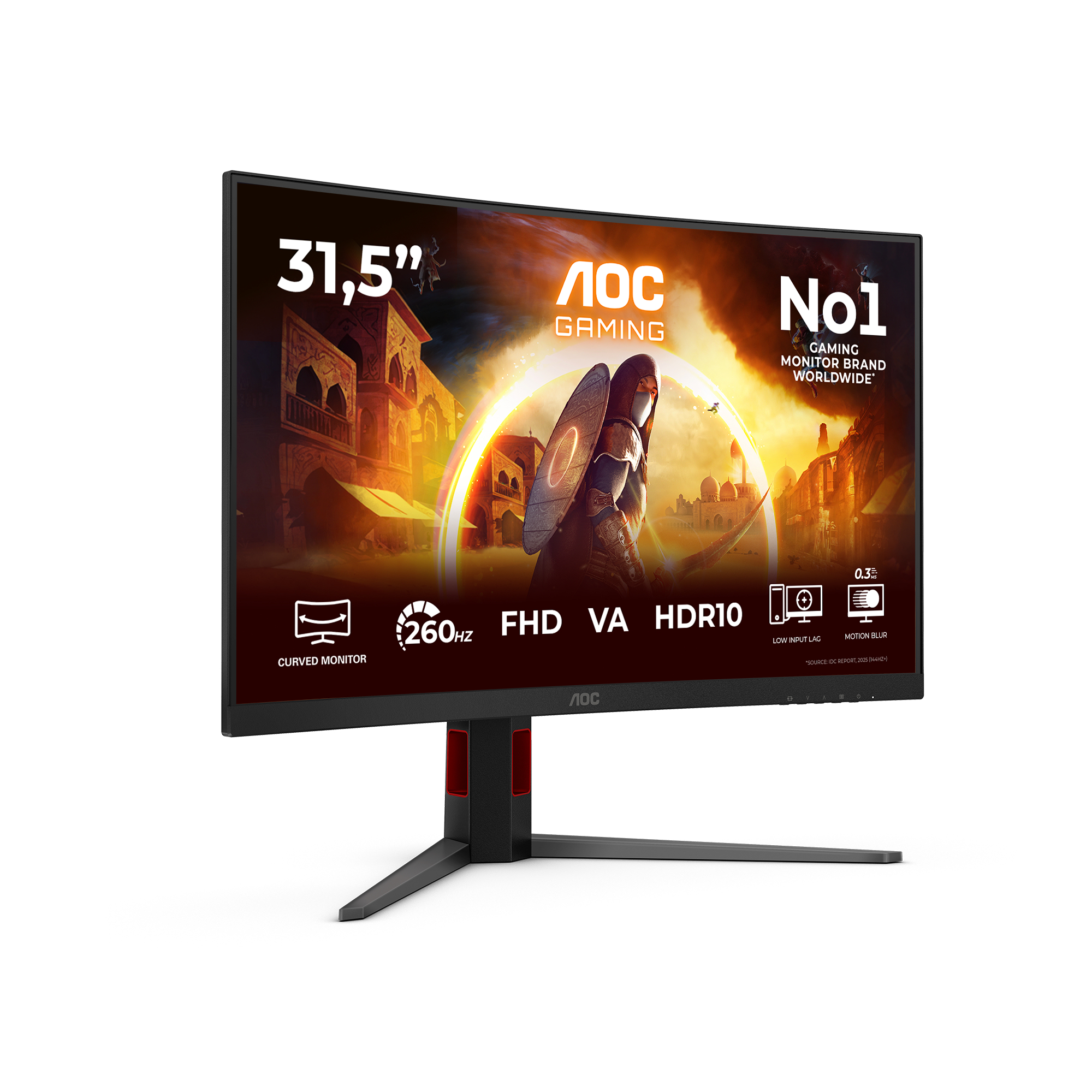 AOC 31.5 VA MONITOR SPK CURVED C32G4Z - Image 2
