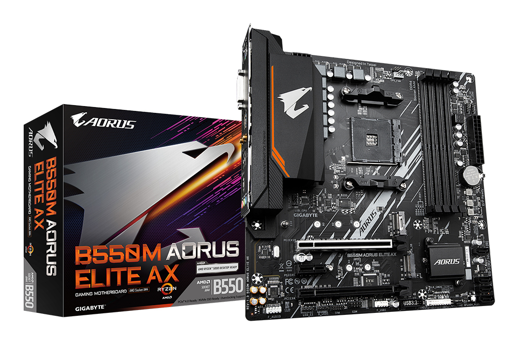 AORUS AM4 B550M AORUS ELITE AX M-ATX