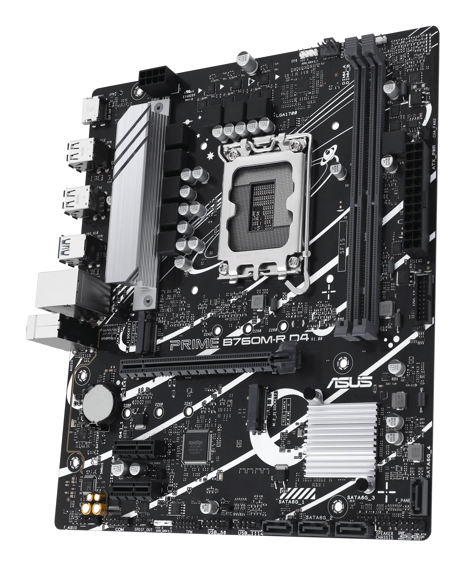 ASUS 1700 PRIME B760M-R D4 M-ATX - Image 5