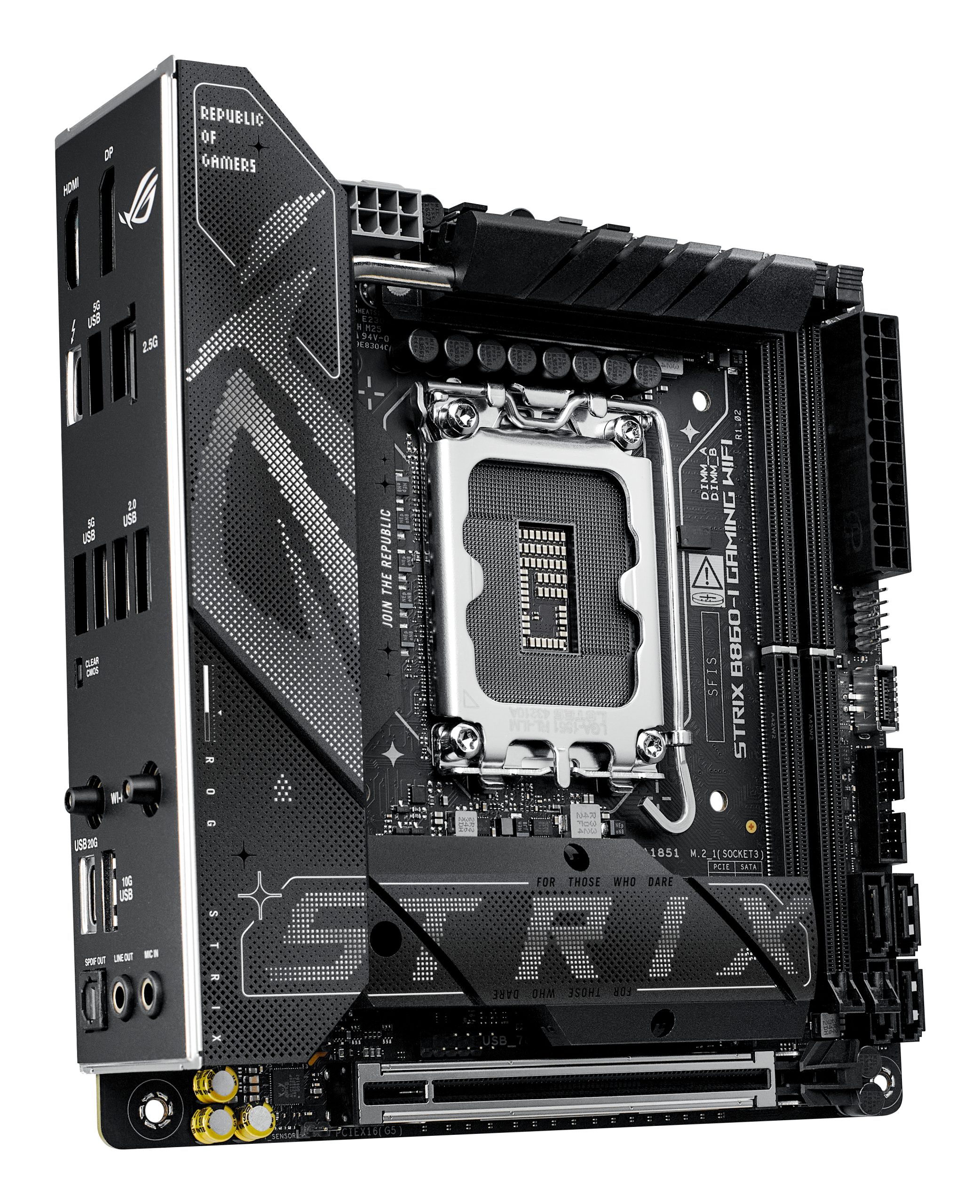 ASUS 1851 ROG STRIX B860-I GAMING WIFI - Image 3