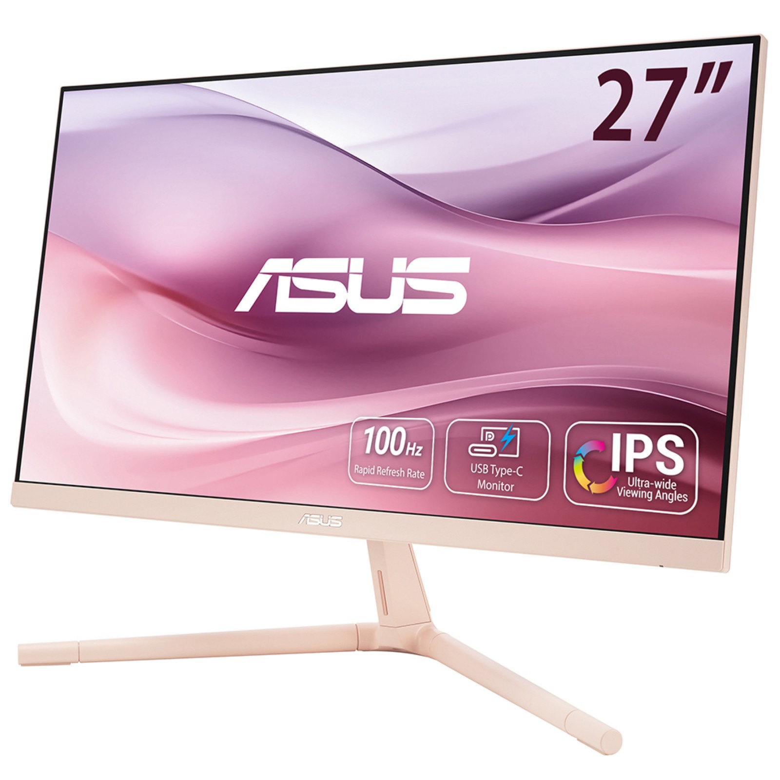 ASUS 27 IPS MONITOR ROSE CLAY VU279CFE-P