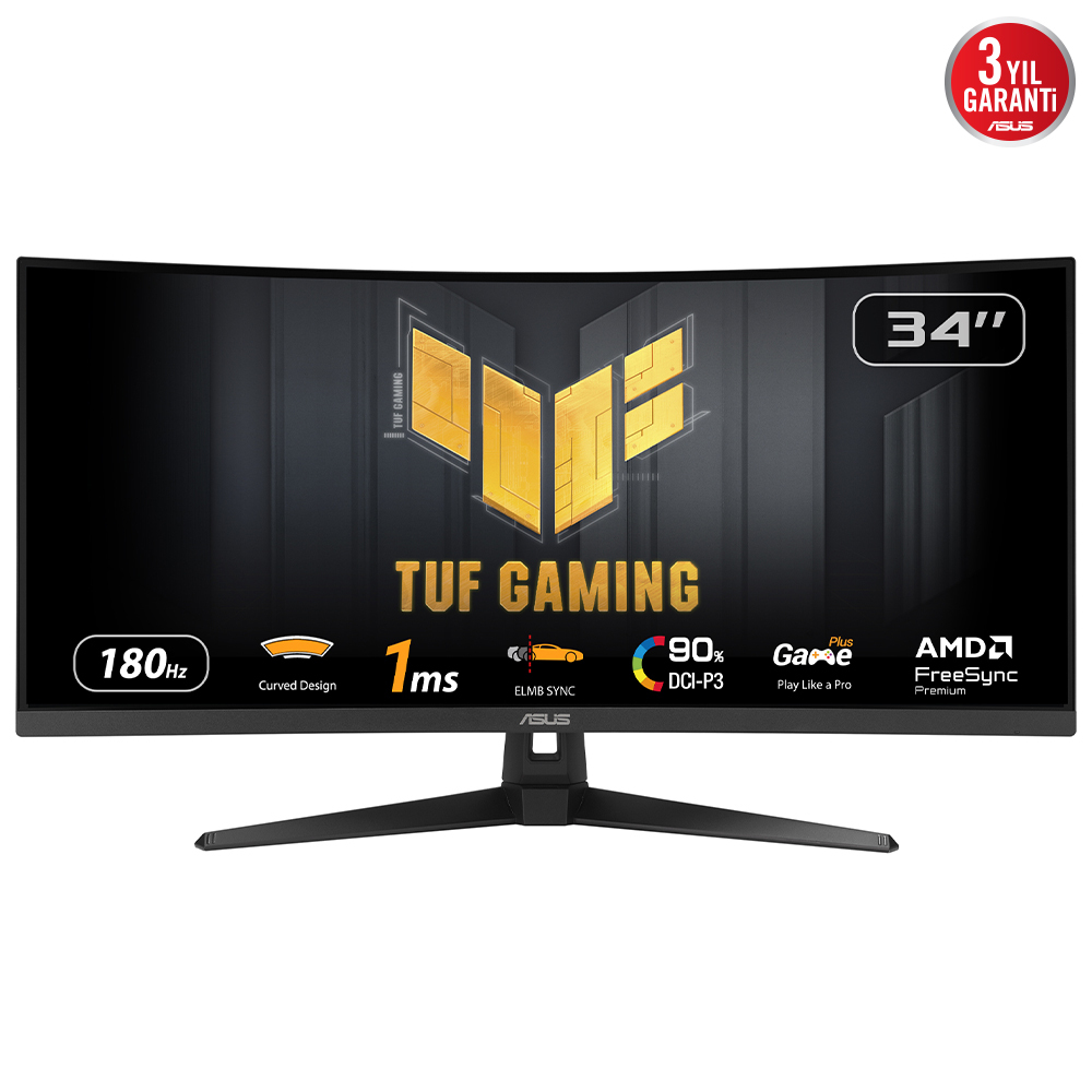 ASUS 34 VA MON SPK CUR TUF VG34VQ3B - Image 2