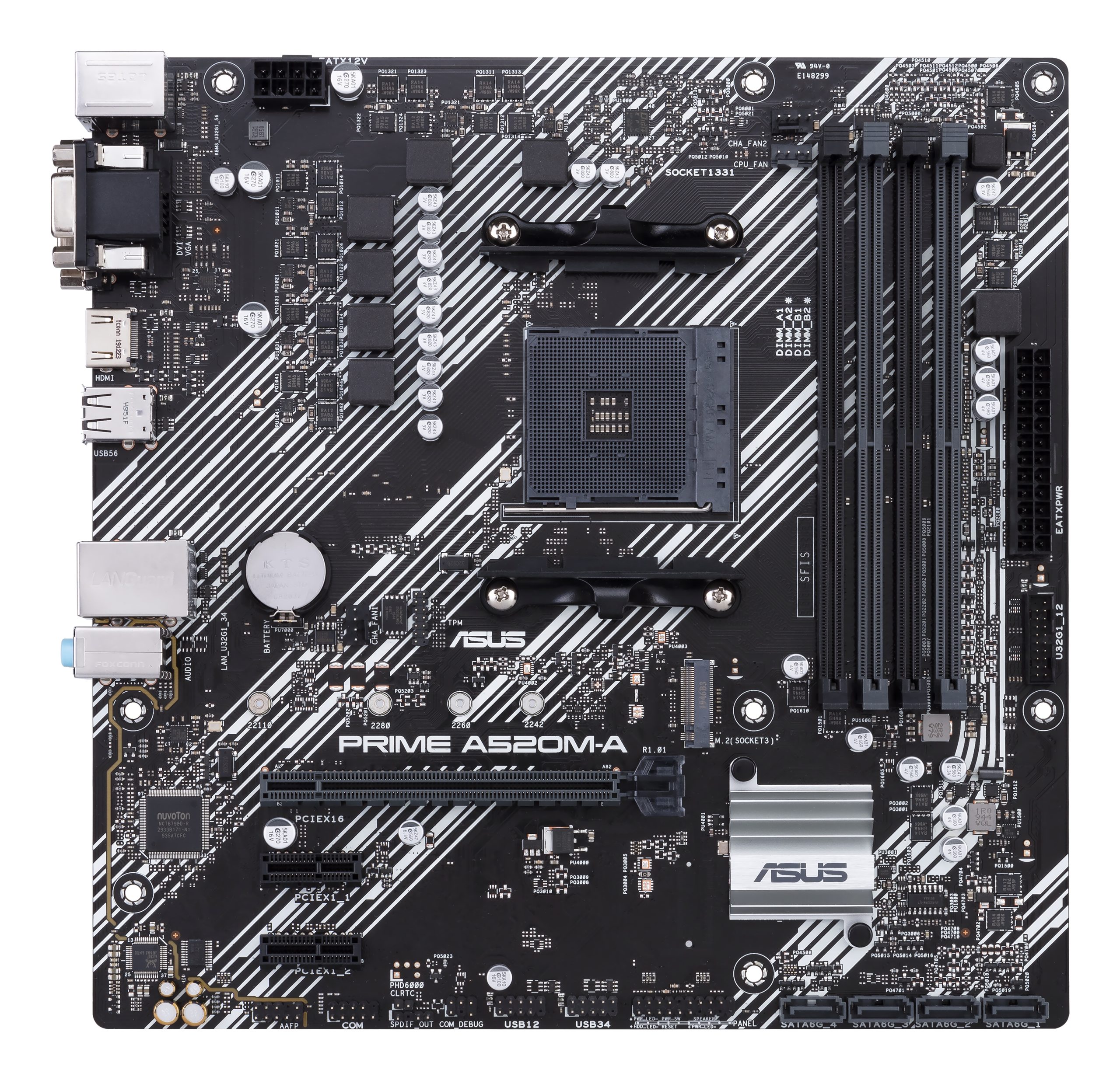 ASUS AM4 PRIME A520M-A II/CSM M-ATX - Image 2