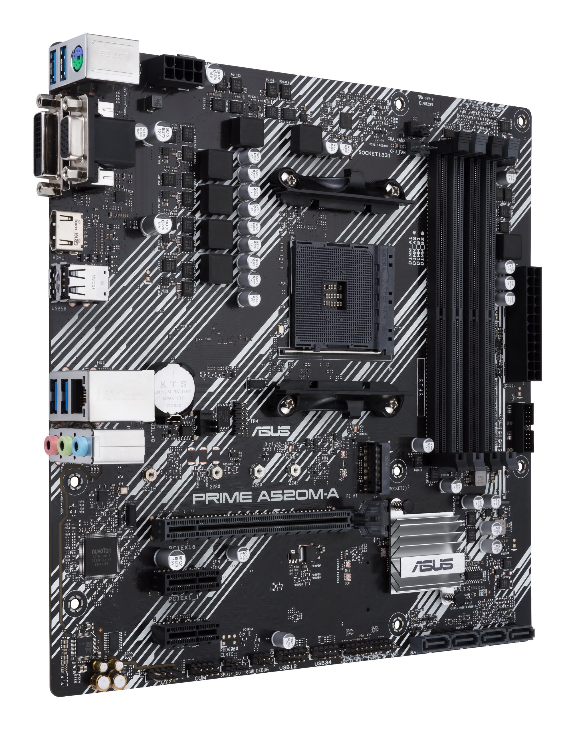 ASUS AM4 PRIME A520M-A II/CSM M-ATX - Image 4