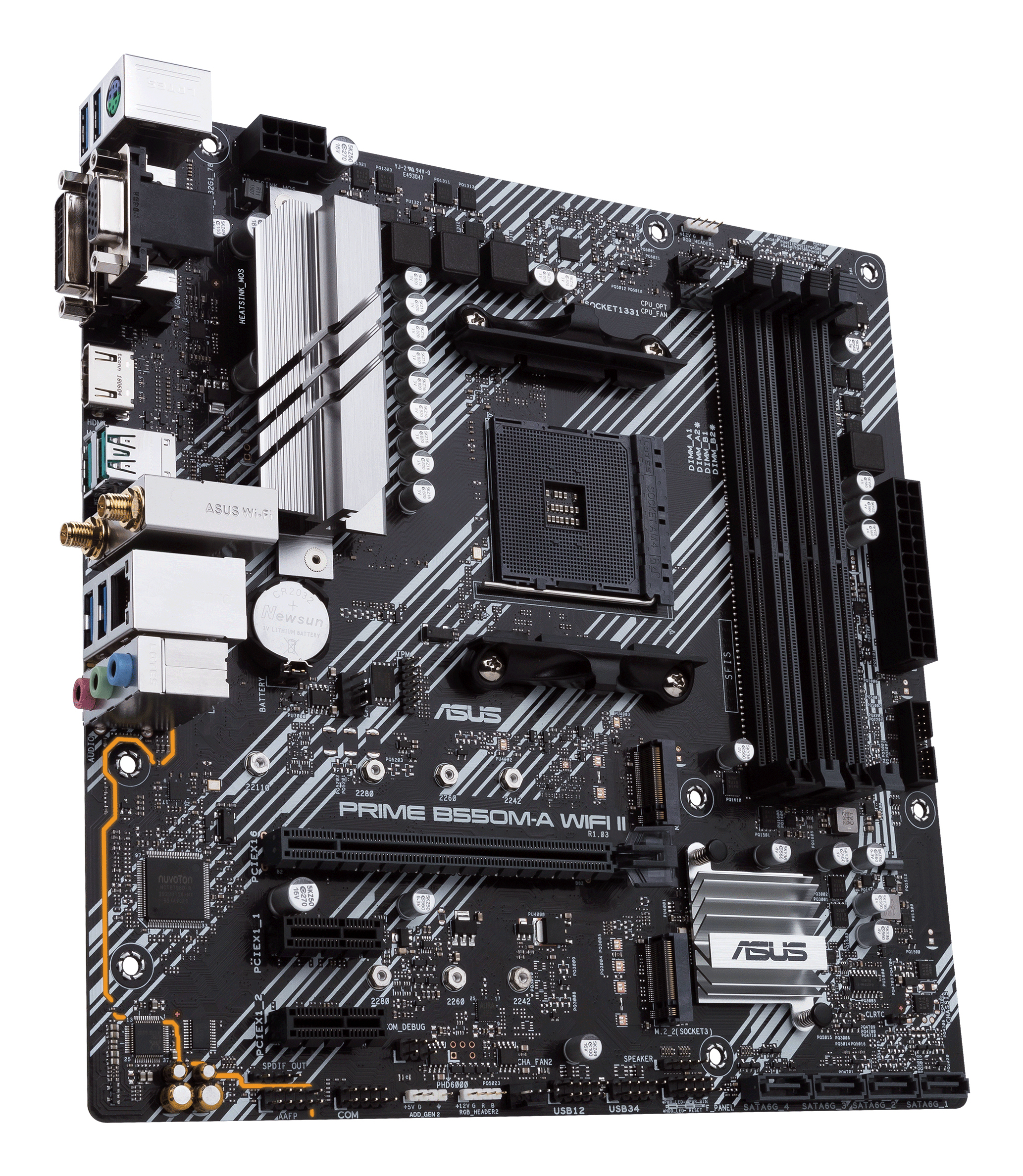 ASUS AM4 PRIME B550M-A WIFI II M-ATX - Image 4
