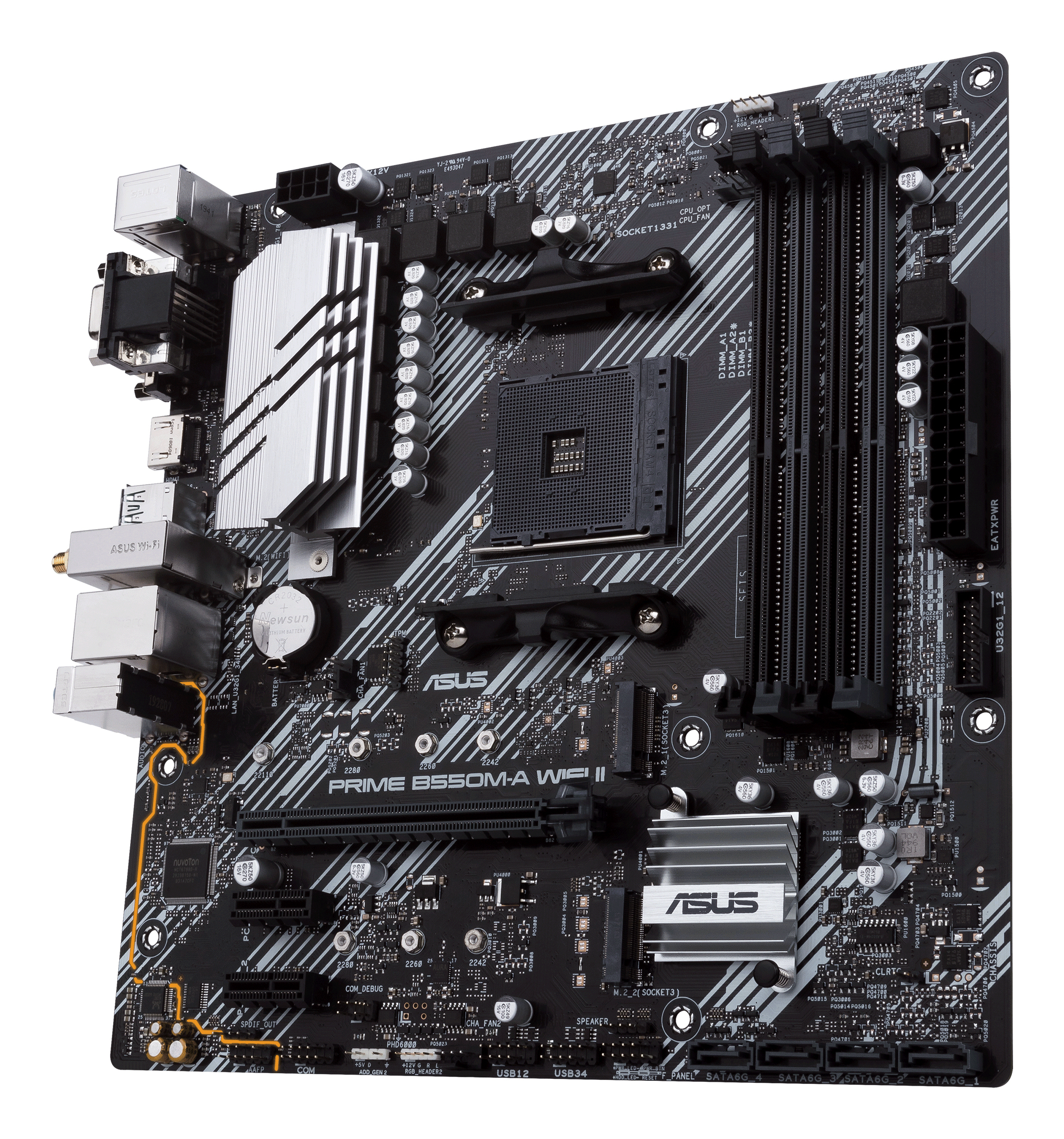 ASUS AM4 PRIME B550M-A WIFI II M-ATX - Image 5