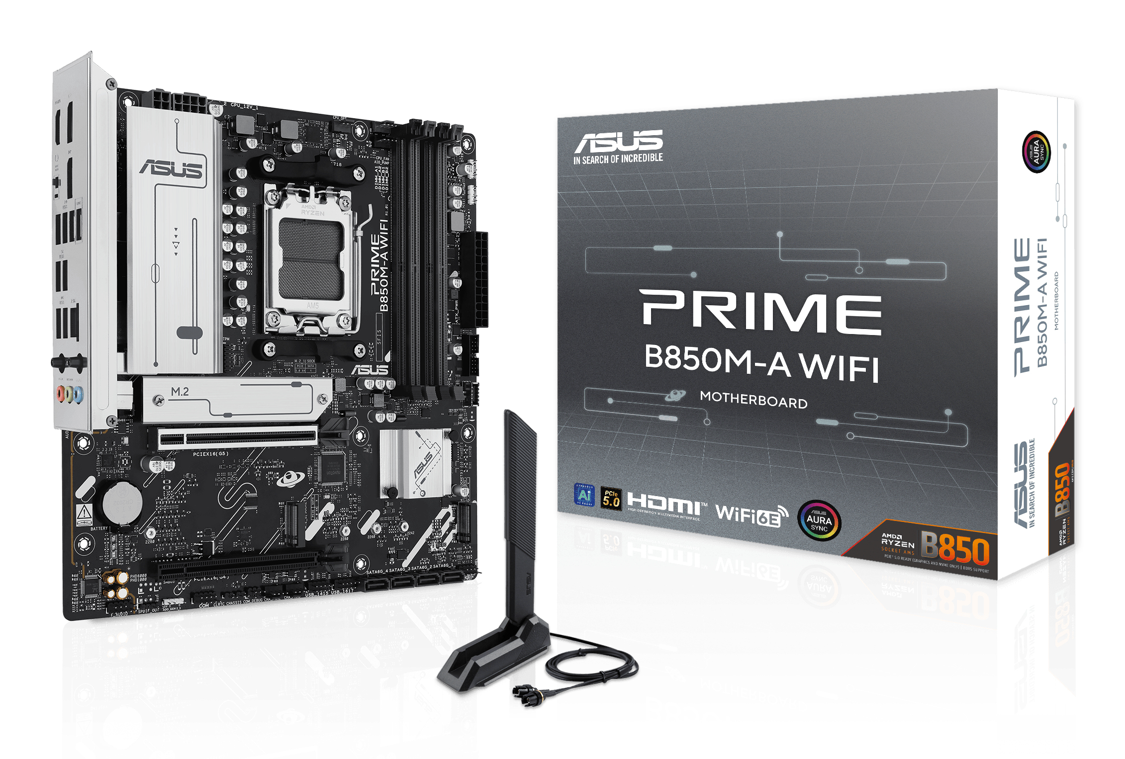 ASUS AM5 PRIME B850M-A WIFI M-ATX