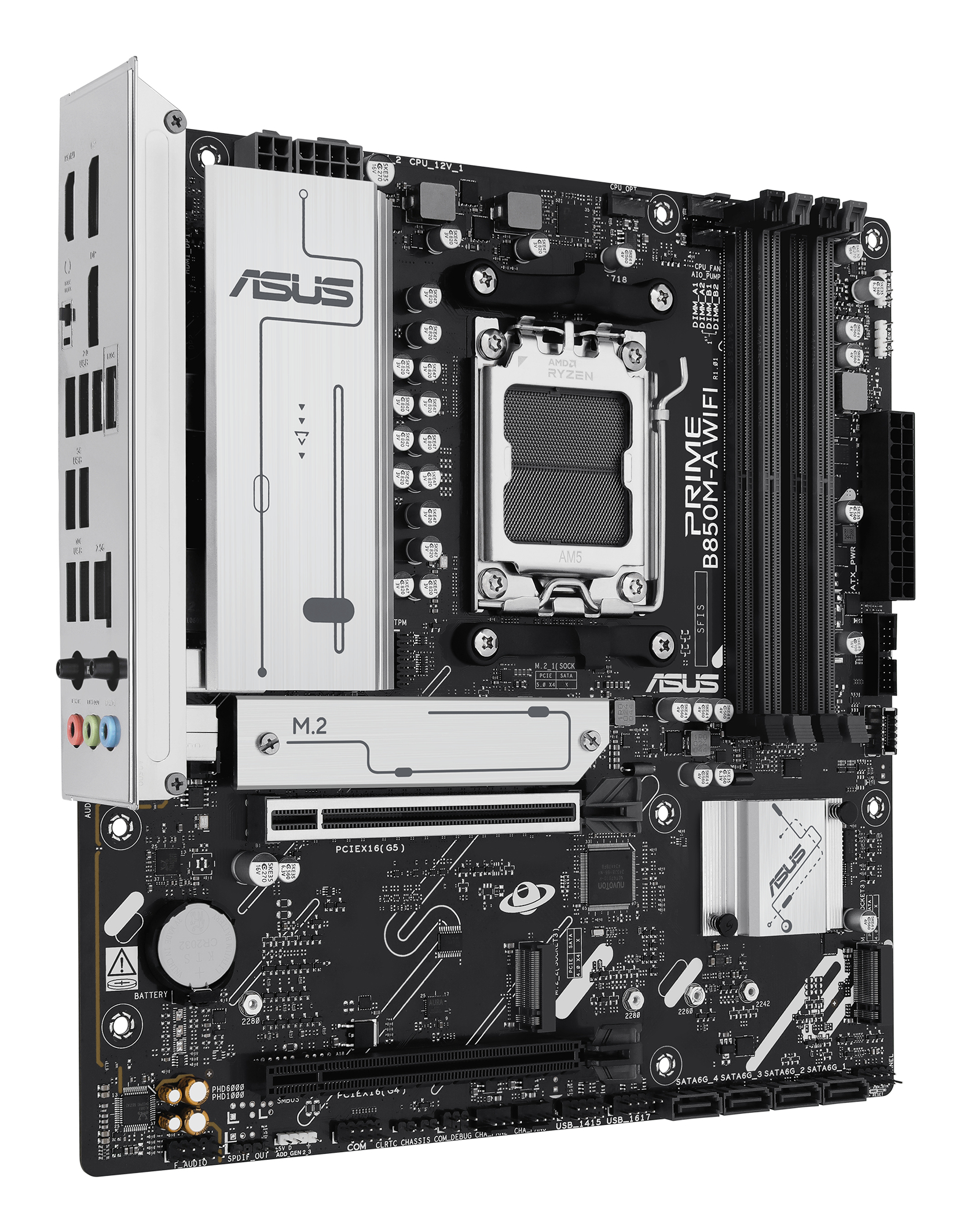 ASUS AM5 PRIME B850M-A WIFI M-ATX - Image 4