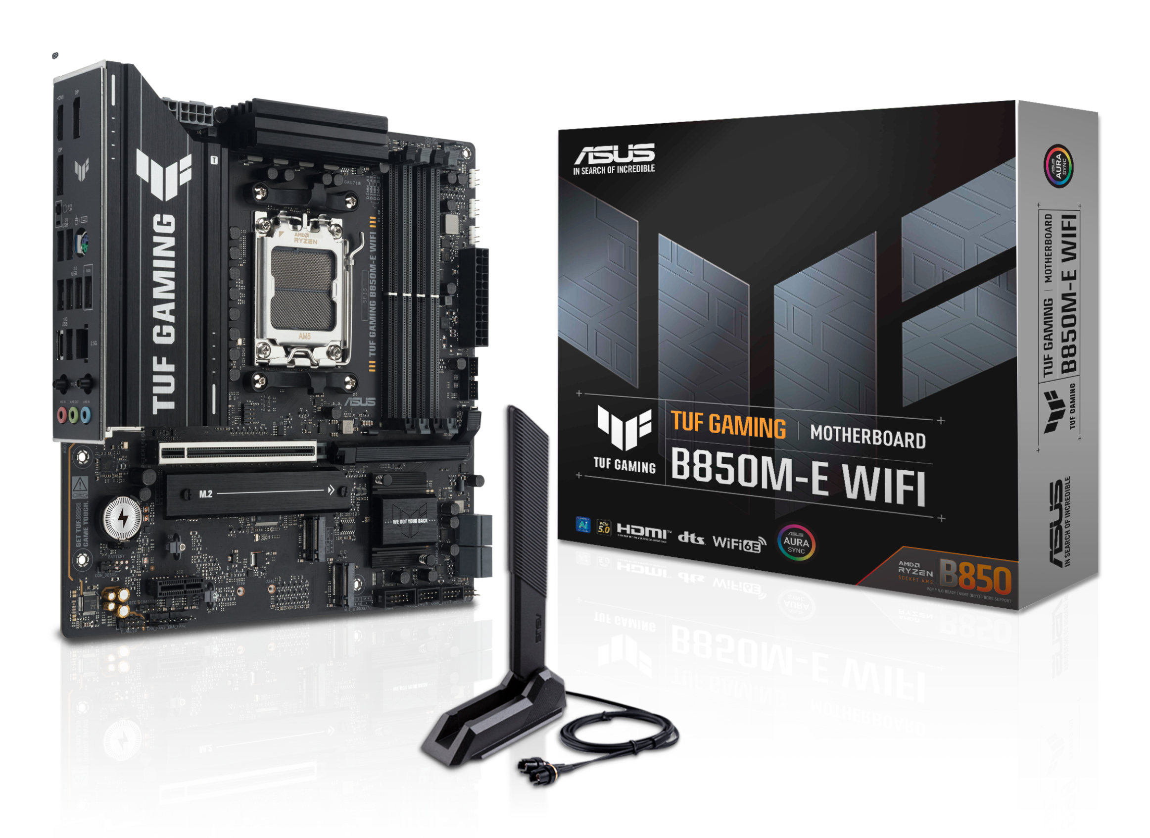 ASUS AM5 TUF GAMING B850M-E WIFI M-ATX