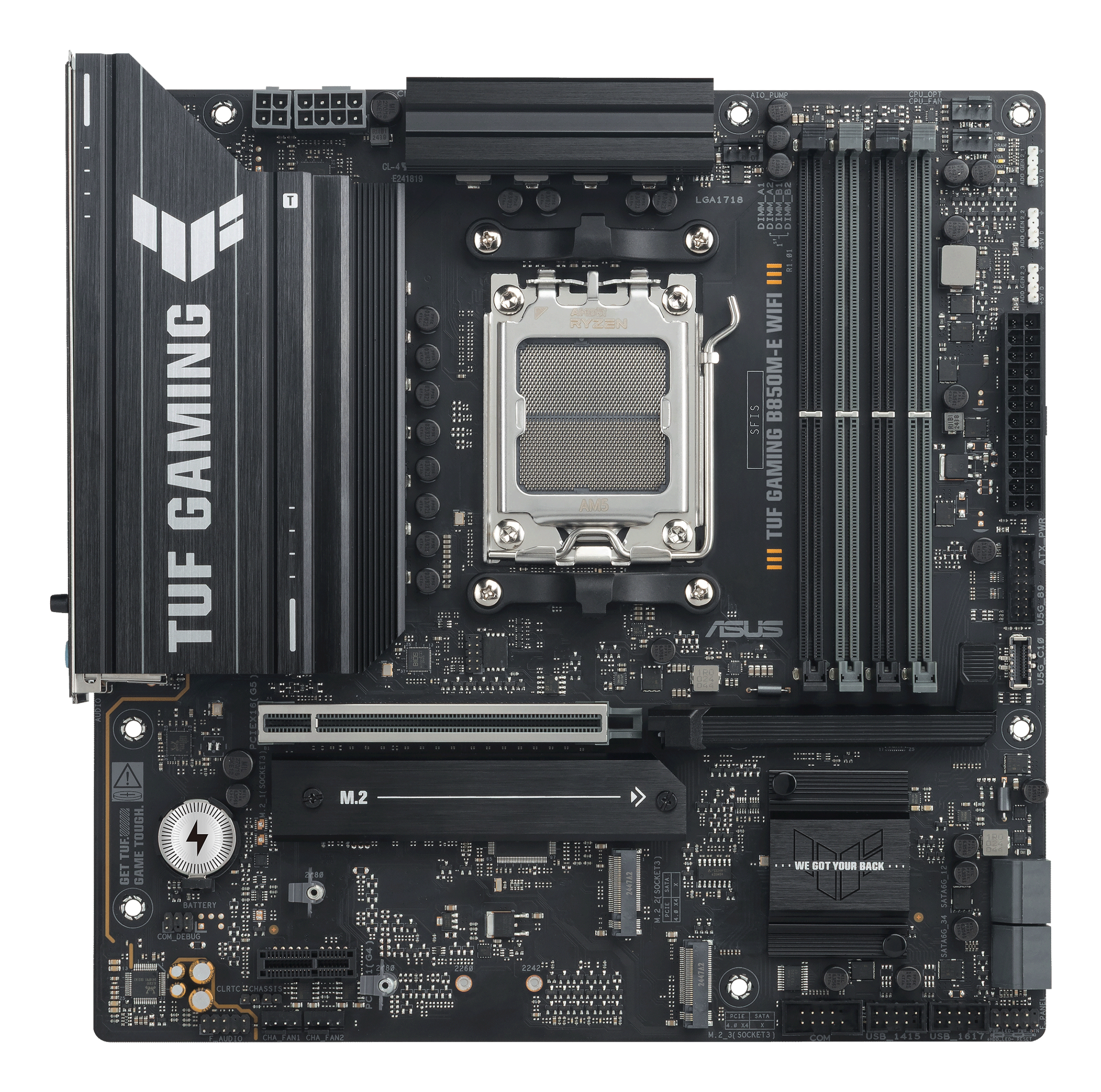 ASUS AM5 TUF GAMING B850M-E WIFI M-ATX - Image 2