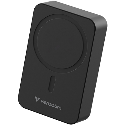 Verbatim Charge 'n' Go Power Bank Magnetic Wireless Charging 20000mAh Black - Image 2