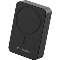 Verbatim Charge 'n' Go Power Bank Magnetic Wireless Charging 20000mAh Black