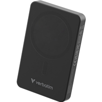 Verbatim Charge 'n' Go Essentials MagSafe Power Bank Wireless 10000mAh Black