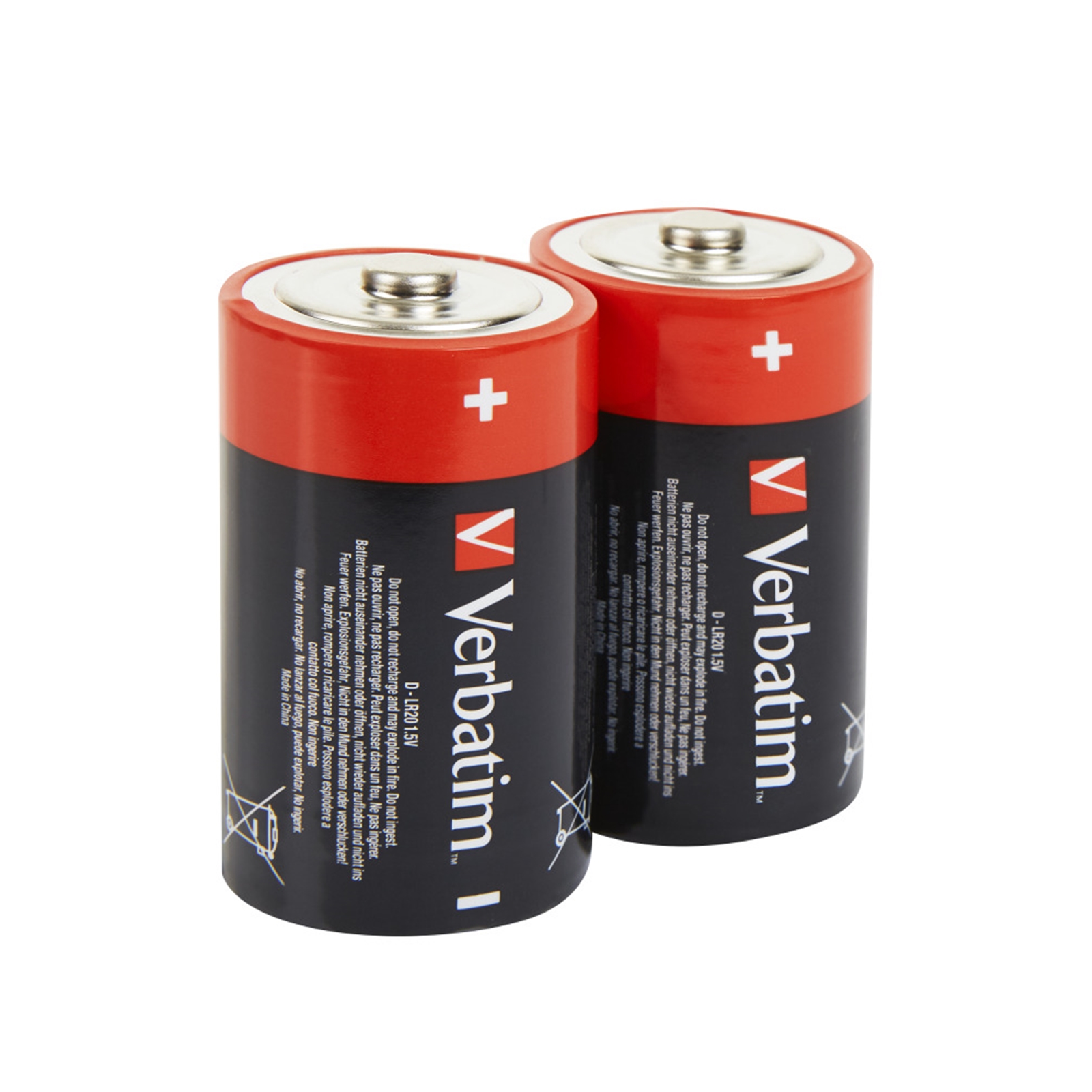 Verbatim D Battery Alkaline 2 Pack - Image 3