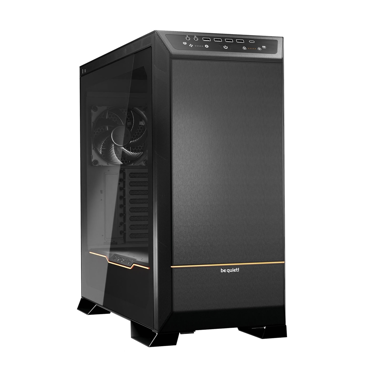 be quiet! BGW50 Dark Base Pro 901 Full Tower Gaming Case, 1 x USB Type-C / 4 x USB 3.0, Tempered Glass Front Window Panel, 2 x Silent Wings Fans, Integrated ARGB Lighting. E-ATX / XL-ATX / ATX / M-ATX / Mini-ATX Compatible - Image 3