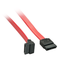 Lindy 33351 0.5m SATA (7 Pin) to 90 Deg SATA (7 Pin) Cable - Red/Black - Image 3