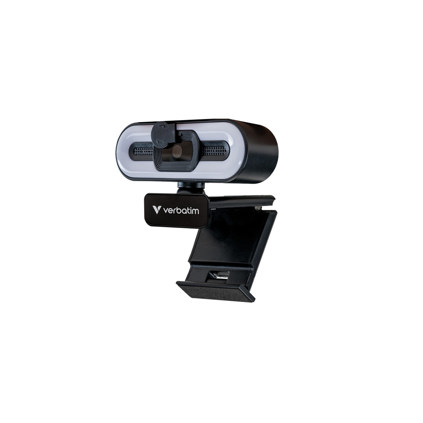 Verbatim AWC-02 Full HD 1080p Autofocus Webcam with Microphone and Light - Image 3