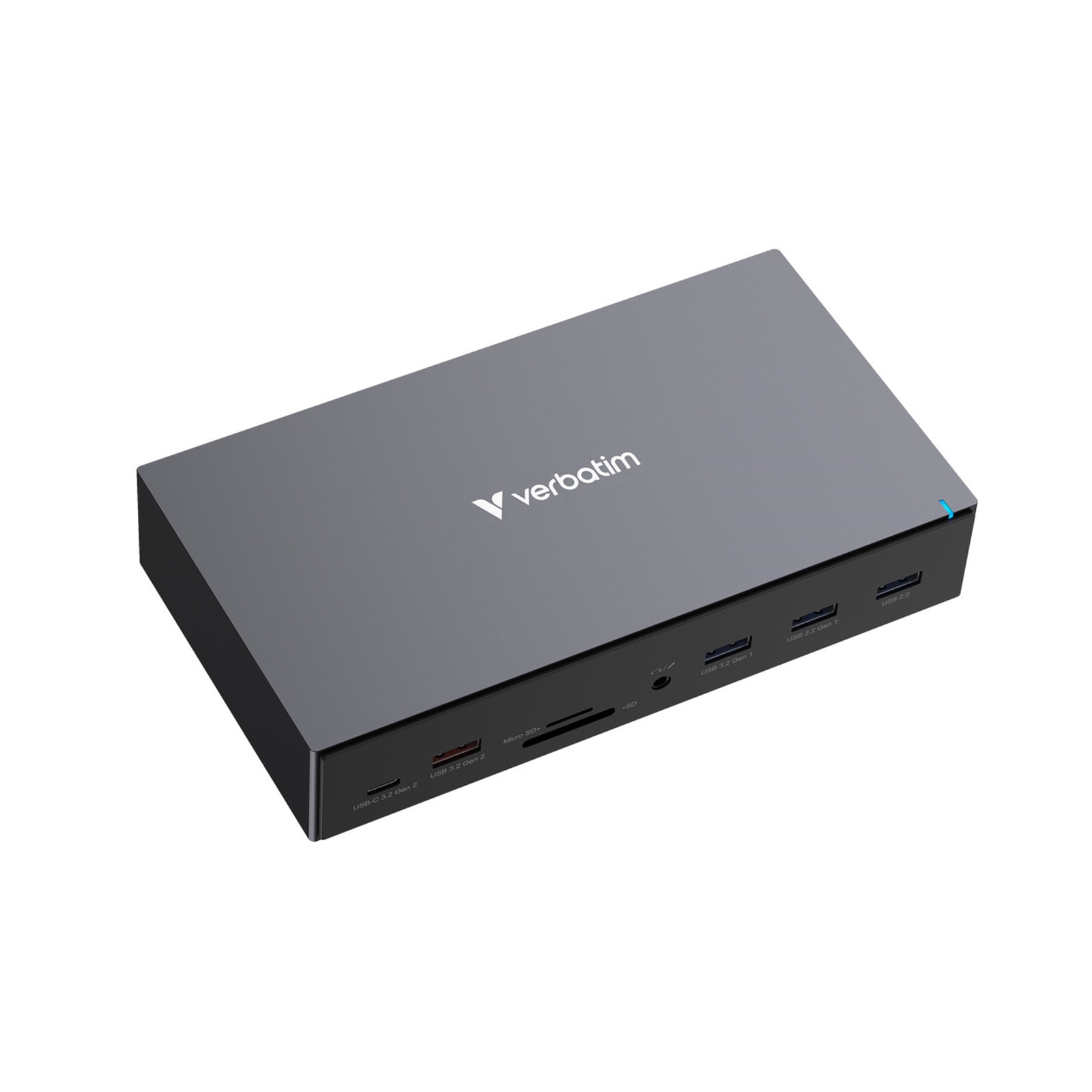 Verbatim USB-C PRO Docking Station 17 Port CDS-17, Supports Triple HDMI Outputs (up to 8K Resolution), Dual DisplayPorts, Gigabit Ethernet, SD/microSD Card Reader, Multi-Device USB 3.2 Data Transferring - Image 3