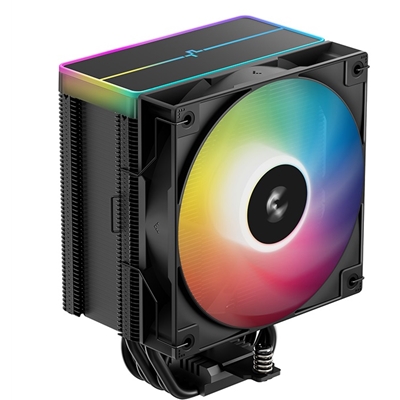 DeepCool AG500 BK ARGB CPU Air Cooler, 240W TDP, 120mm PWM Fan, 5 Copper Heatpipes, Addressable RGB Lighting, Intel & AMD Compatible, Black - Image 2