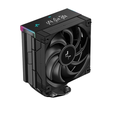 DeepCool AK400 Digital Pro CPU Air Cooler, ARGB Fan & Digital Display, 120mm PWM Fan, 4 Copper Heatpipes, Quiet Operation, Intel & AMD Compatible Black - Image 2