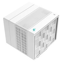 DeepCool ASSASSIN IV Universal Socket 140mm PWM 1400RPM Fan CPU Cooler, White, armed with seven heat pipes and newly designed 120 and 140mm FDB fans