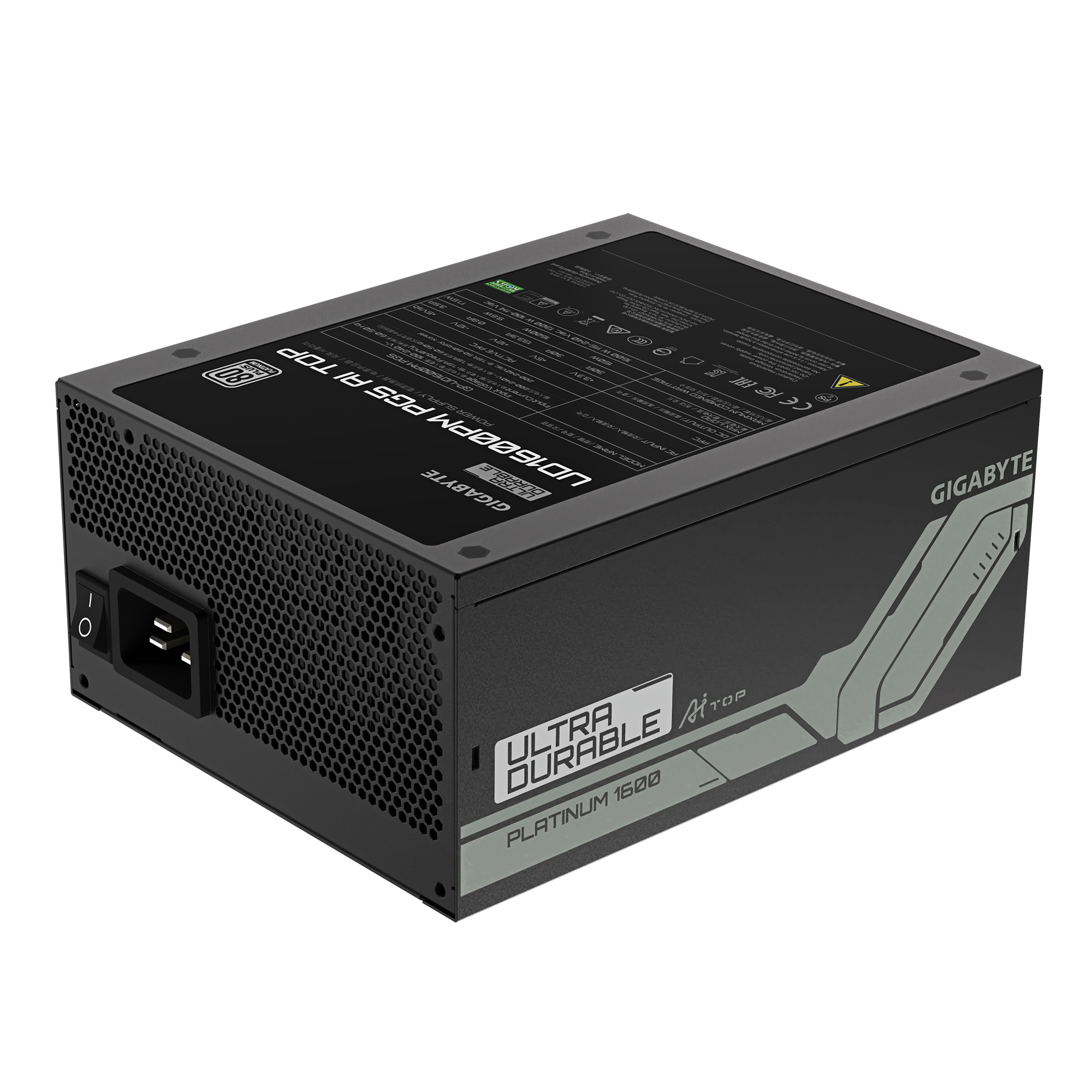 GIGABYTE 1600W PLAT F/M UD1600PM AI TOP - Image 6