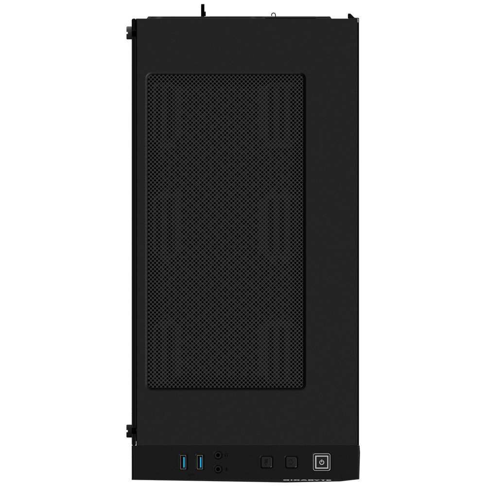 GIGABYTE C200 GLASS MID TOWER CASE BLACK - Image 6
