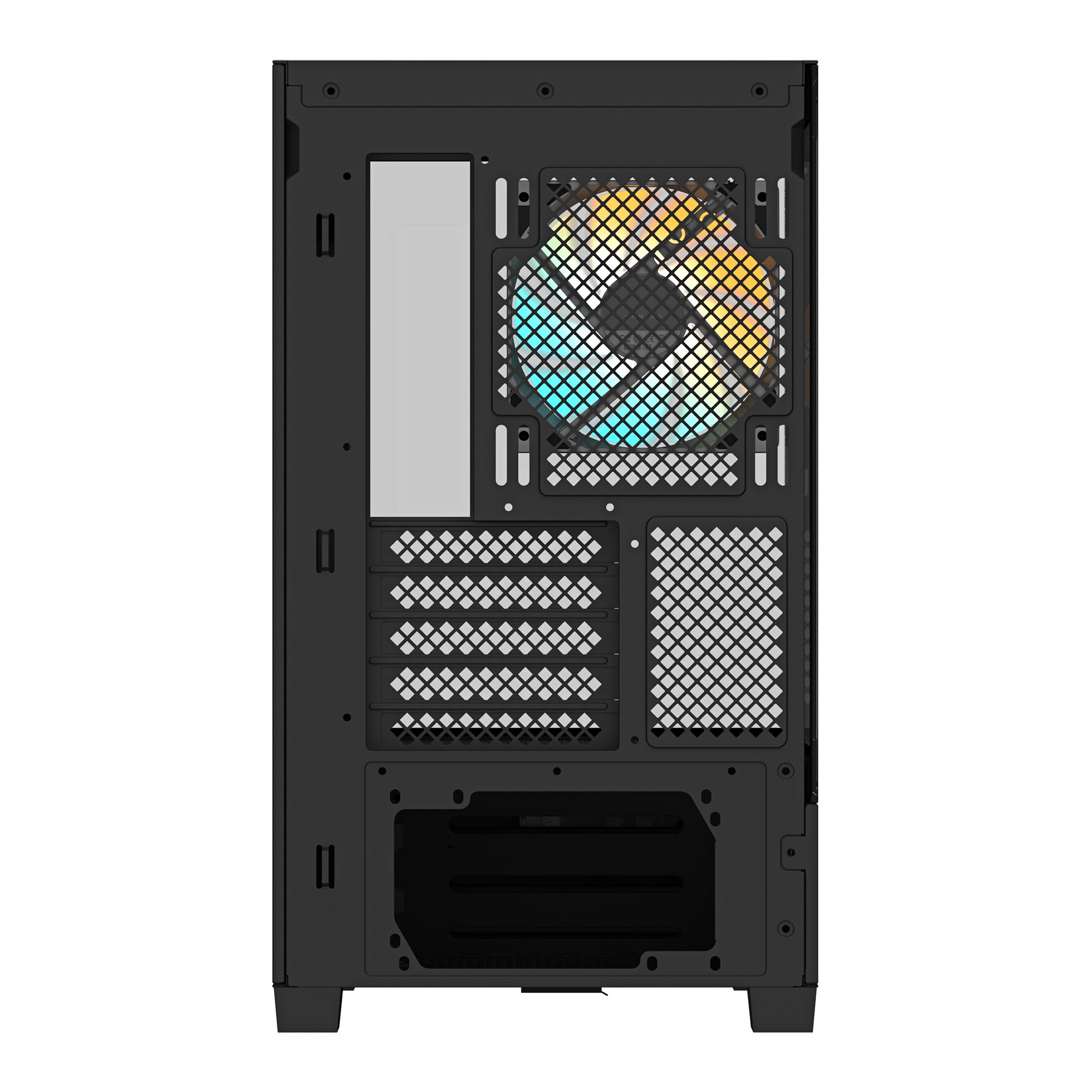 GIGABYTE C201 PANORAMIC CASE BLACK - Image 5