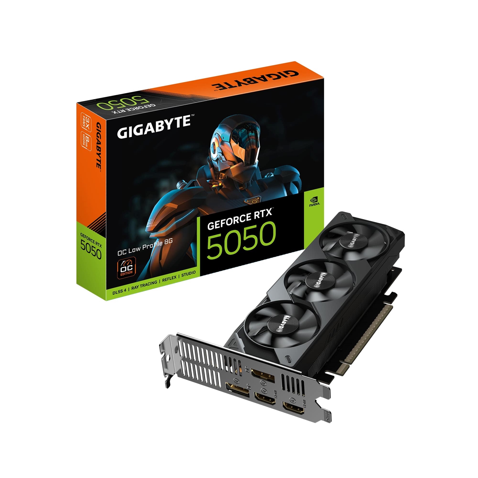 Gigabyte NVIDIA GeForce RTX 5050 OC Low Profile 8GB GDDR6 Gr