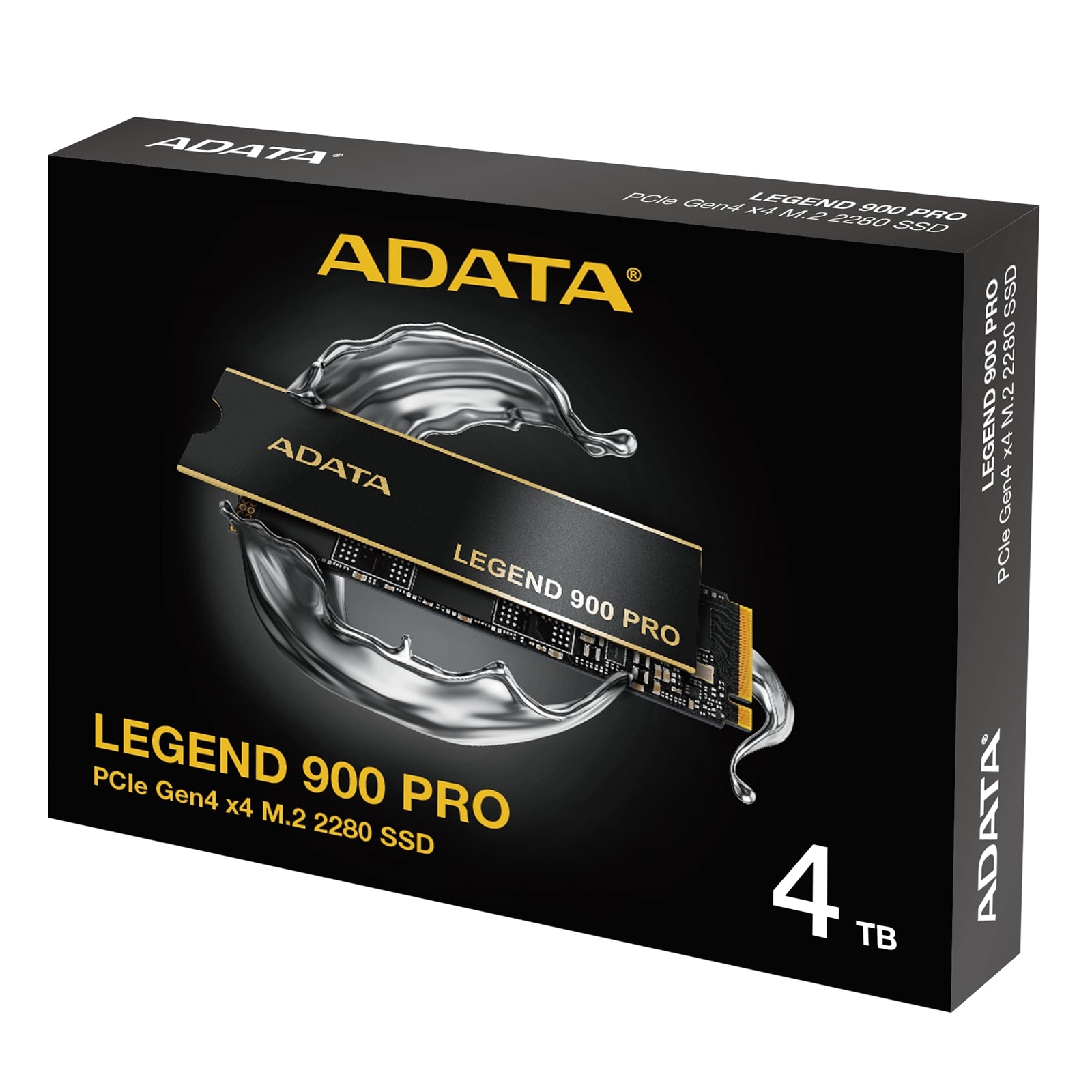 Adata Legend (SLEG-900P-4TCS) 900 PRO PCIe Gen4 x4 M.2 2280 Solid State Drive, R/W speed up to 7,400/6,500 MB/s, 5-year limited warranty - Image 3