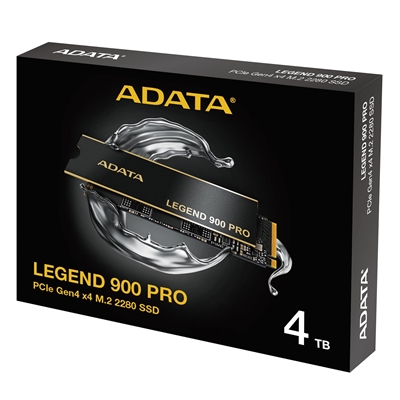 Adata Legend (SLEG-900P-4TCS) 900 PRO PCIe Gen4 x4 M.2 2280 Solid State Drive, R/W speed up to 7,400/6,500 MB/s, 5-year limited warranty - Image 2