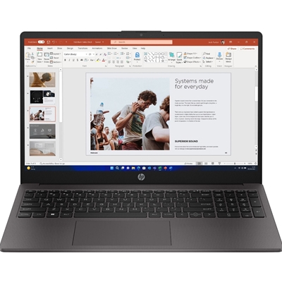 HP 255 G10 AK9U8AT#ABU Laptop, 15.6 Inch Full HD 1080p Screen, AMD Ryzen 5 7530U, 8GB RAM, 256GB SSD, Windows 11 Home - Image 2