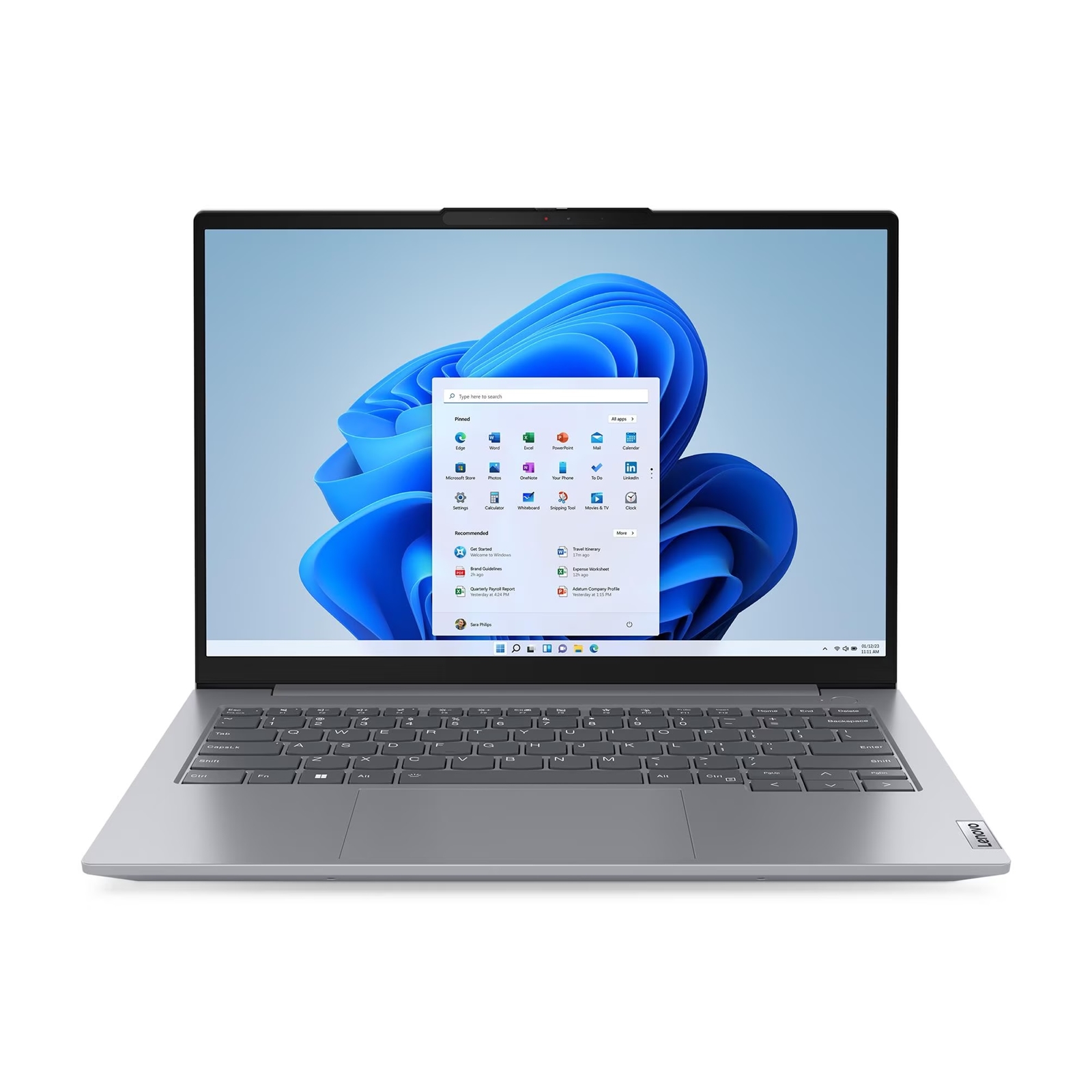 Lenovo ThinkBook 14 Laptop, 14 Inch WUXGA 1920x1200 IPS Screen, Intel Core i5-13420H 13th Gen, 16GB DDR5-5200 RAM, 512GB SSD, Windows 11 Pro - Image 3