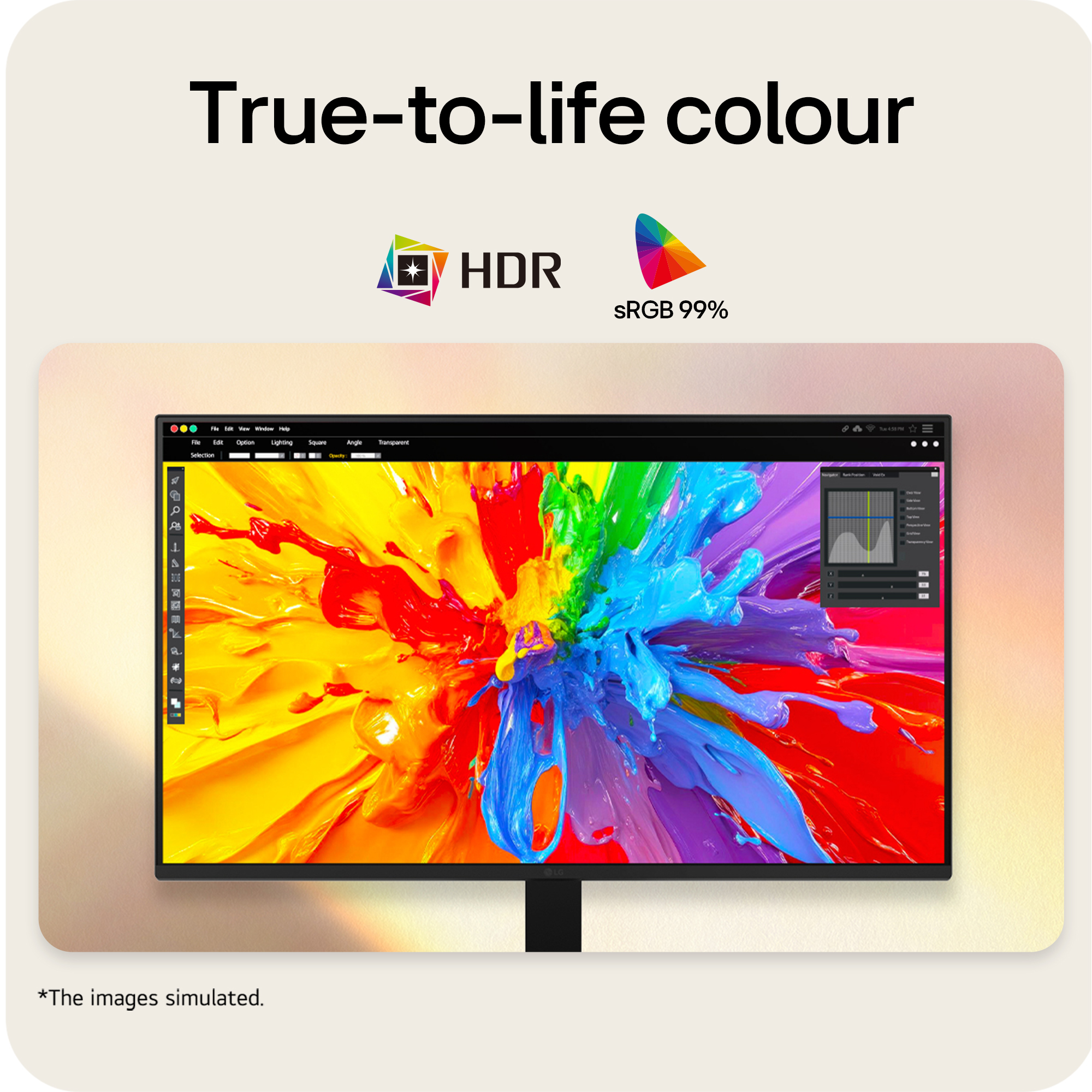 LG 23.8 IPS MONITOR 24U411B-B - Image 4