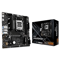 ASRock A620AM-X AMD AM5 Socket Motherboard, Micro-ATX, 2x DDR5 Slots, 2x M.2 Sockets, 2.5GbE LAN, 1x HDMI Port / 1x DisplayPort