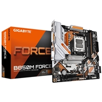 Gigabyte B850M FORCE AMD AM5 Socket Motherboard, Micro-ATX, 2x DDR5 Slots, 3x M.2 Sockets, 2.5GbE LAN, 1x DisplayPort / 1x HDMI Port
