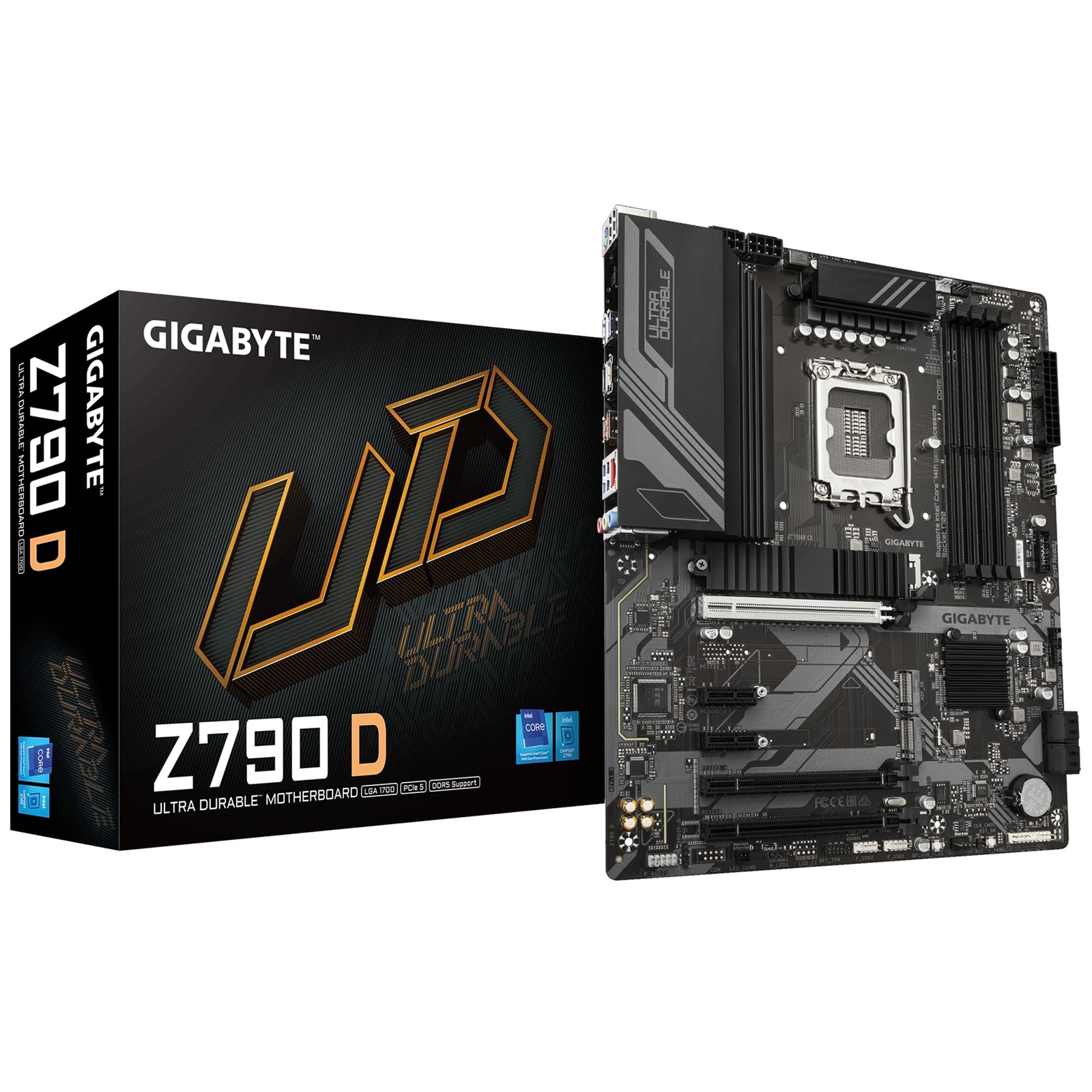 Gigabyte Z790 D Ultra Durable Intel 1700 Socket Motherboard, ATX, 4x DDR5 Slots, 3x M.2 Sockets, 2.5GbE LAN, 1x DisplayPort / 1x HDMI Port - Image 3