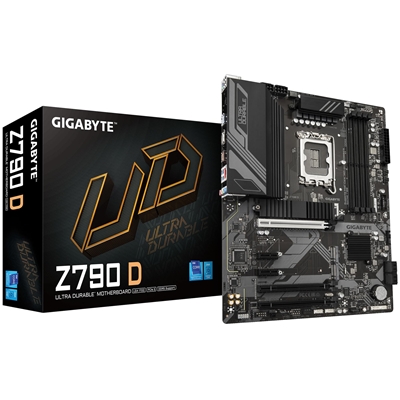 Gigabyte Z790 D Ultra Durable Intel 1700 Socket Motherboard, ATX, 4x DDR5 Slots, 3x M.2 Sockets, 2.5GbE LAN, 1x DisplayPort / 1x HDMI Port - Image 2