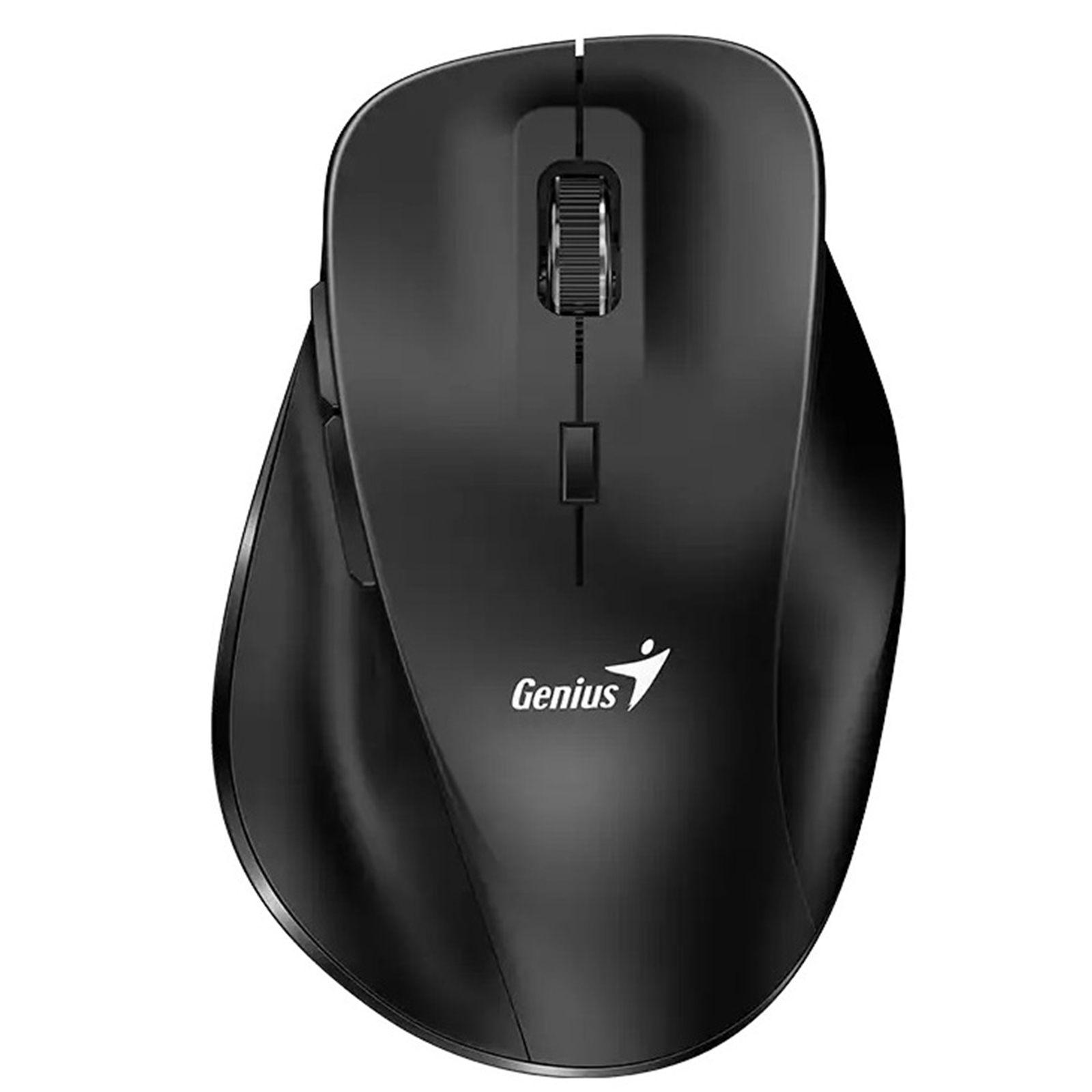 GENIUS Ergo 8230S Easy Ergonomic Wireless Silent Mouse, 2.4 GHz wireless, 6 buttons, Quiet click, less noise, DPI button: 800 / 1200 / 1600 (default) dpi - Black - Image 3