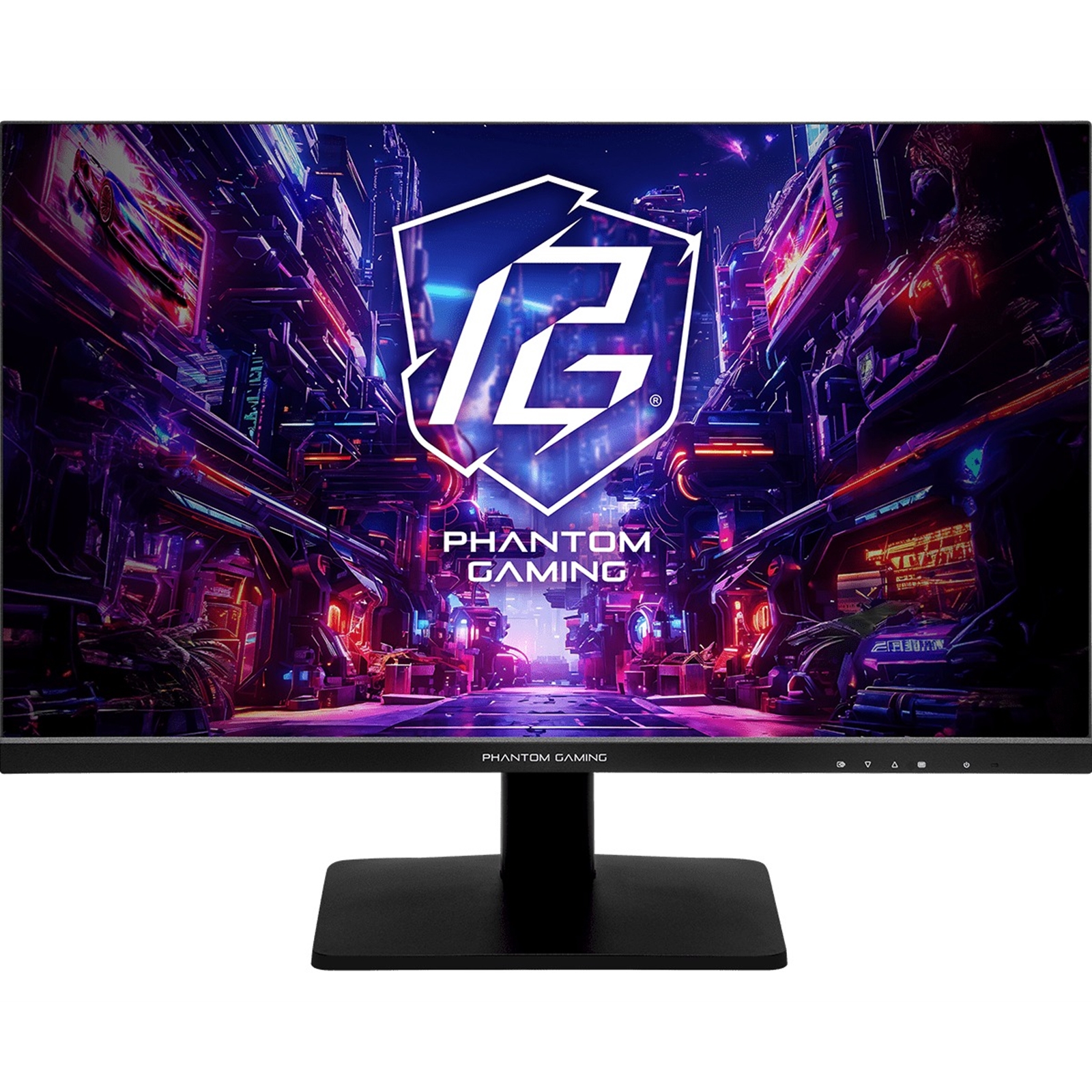 ASRock Phantom Gaming PG27FFX1B 27 Inch FHD (1920 x 1080) Flat IPS Gaming Monitor, 520Hz Refresh Rate 1ms Response Time, 2 x HDMI 2.1, 1 x DisplayPort 1.4, 2 x USB 3.2 Gen1 Type-A, 1 x USB 3.2 Gen1 Type-B, 1 x Headphone Out - Image 3