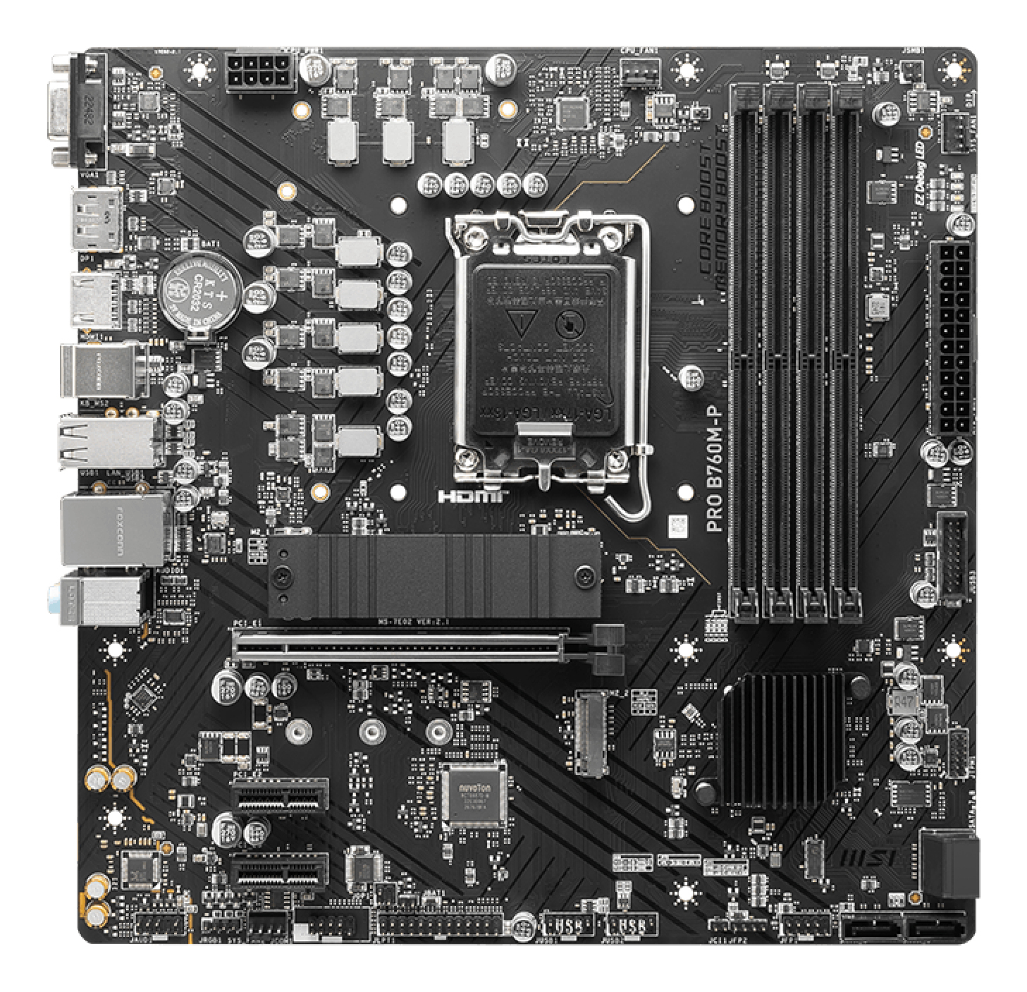 MSI 1700 PRO B760M-P M-ATX - Image 2