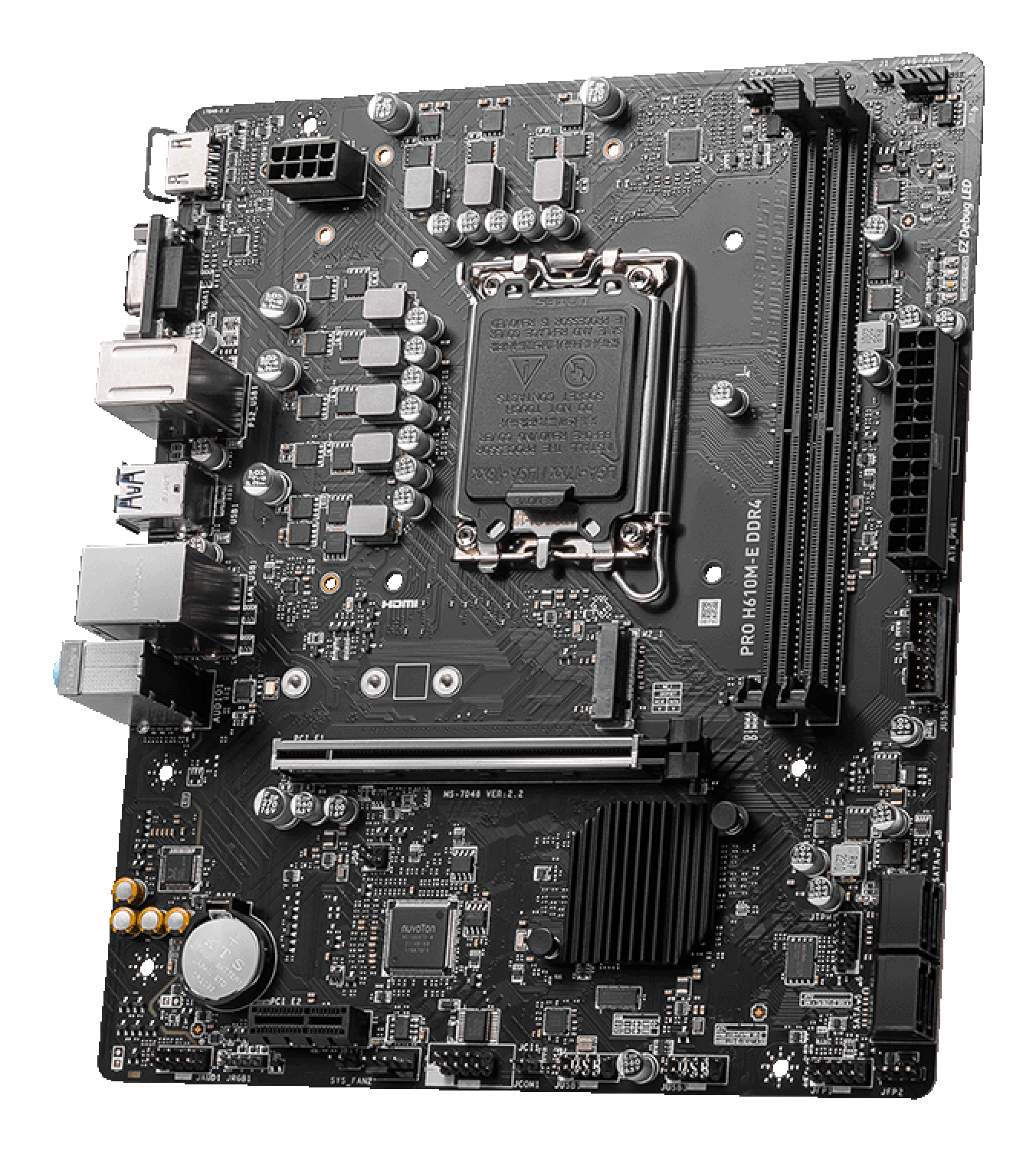 MSI 1700 PRO H610M-E DDR4 M-ATX - Image 3