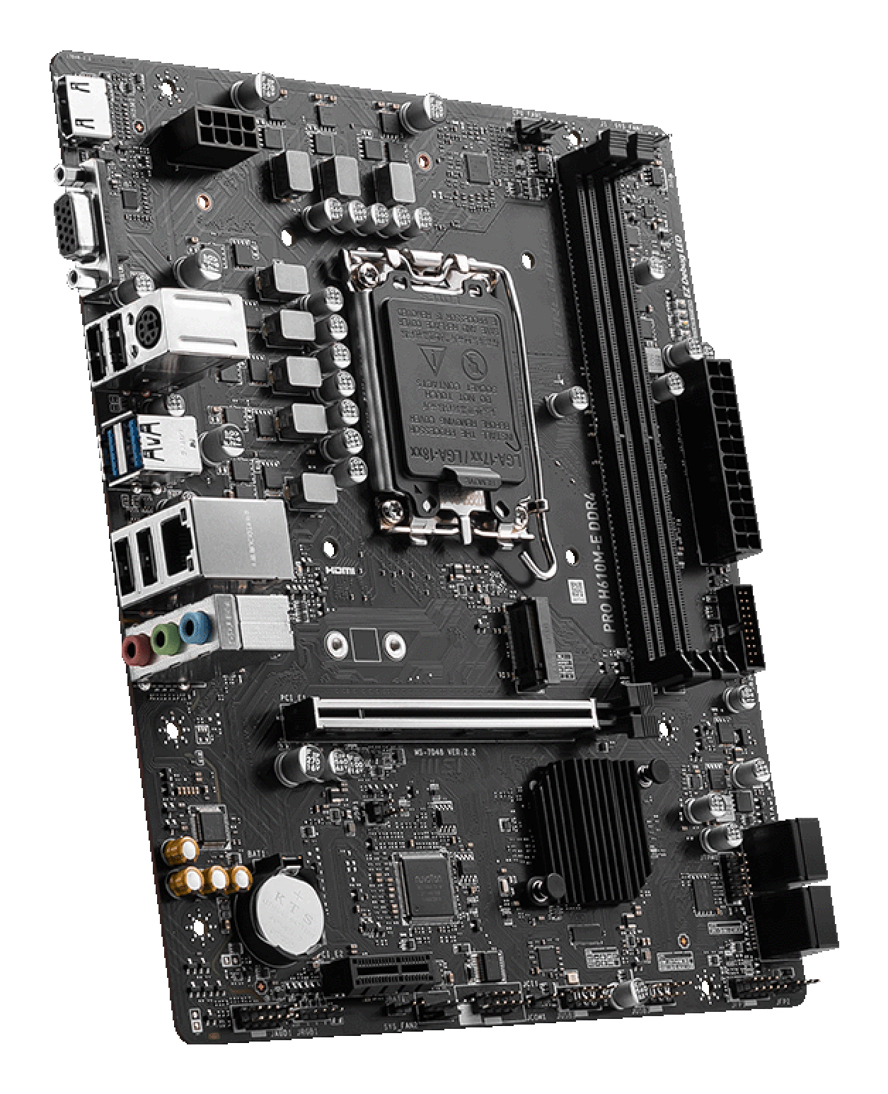MSI 1700 PRO H610M-E DDR4 M-ATX - Image 4