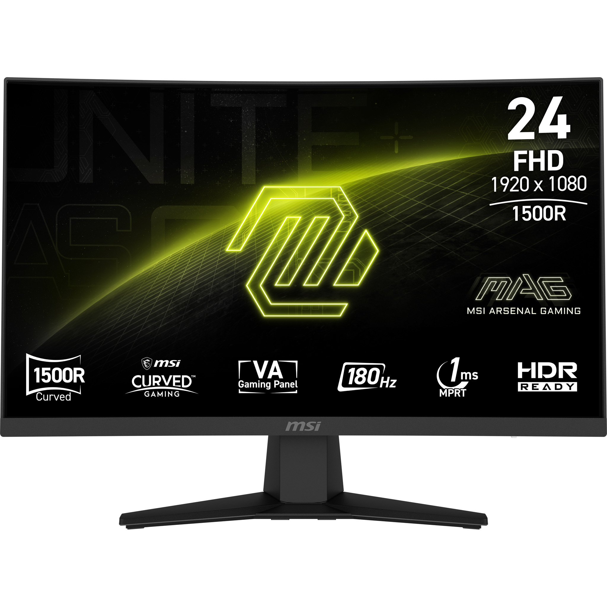 MSI 23.6 VA MONITOR CURVED MAG 244C