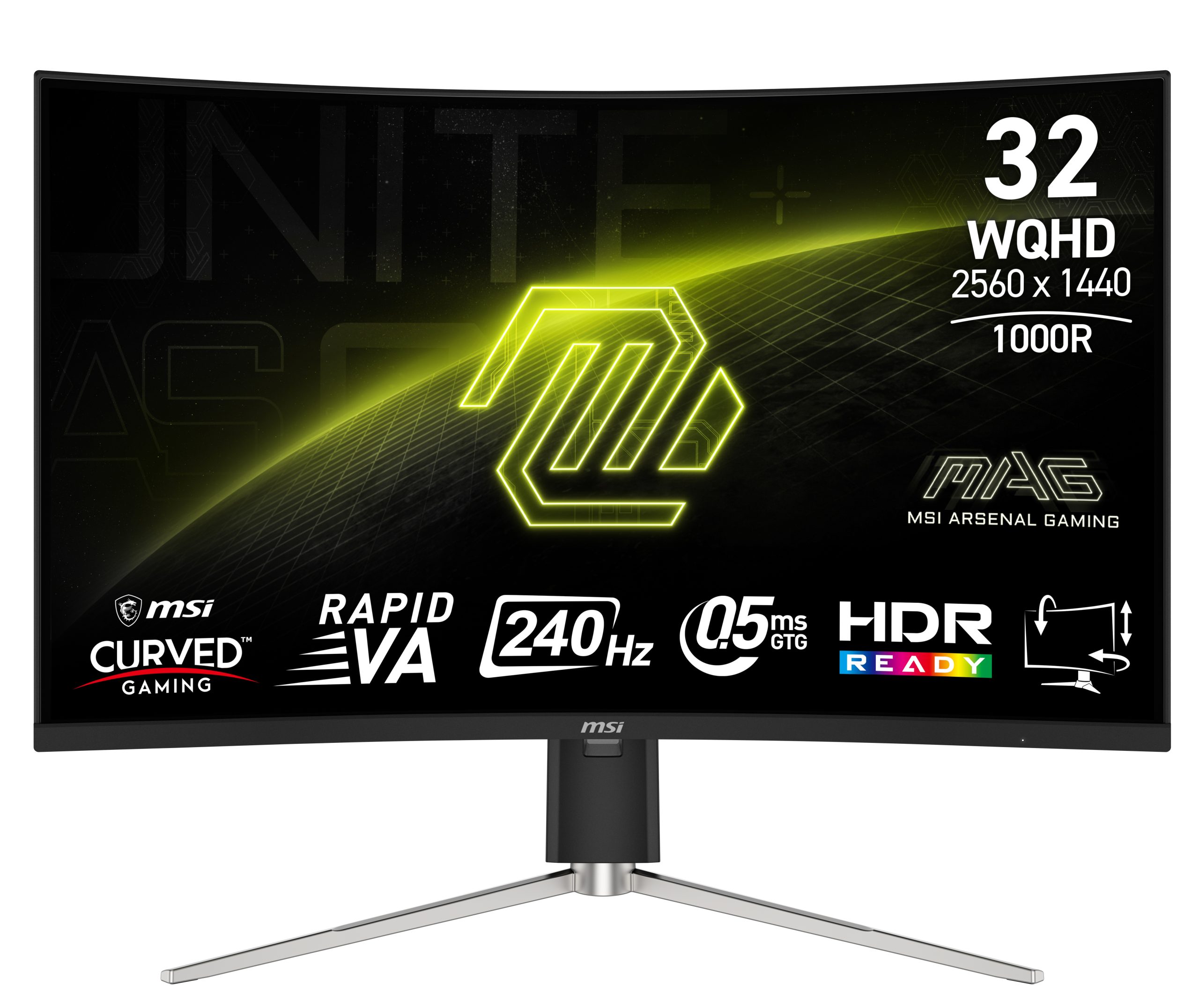 MSI 31.5 VA MON CURVED MAG 325CQRXF E2 - Image 2