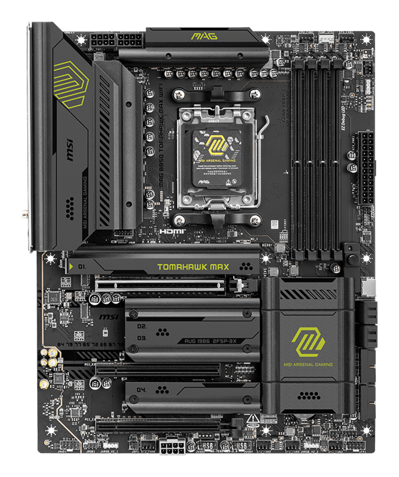 MSI AM5 MAG B850 TOMAHAWK MAX WIFI - Image 2