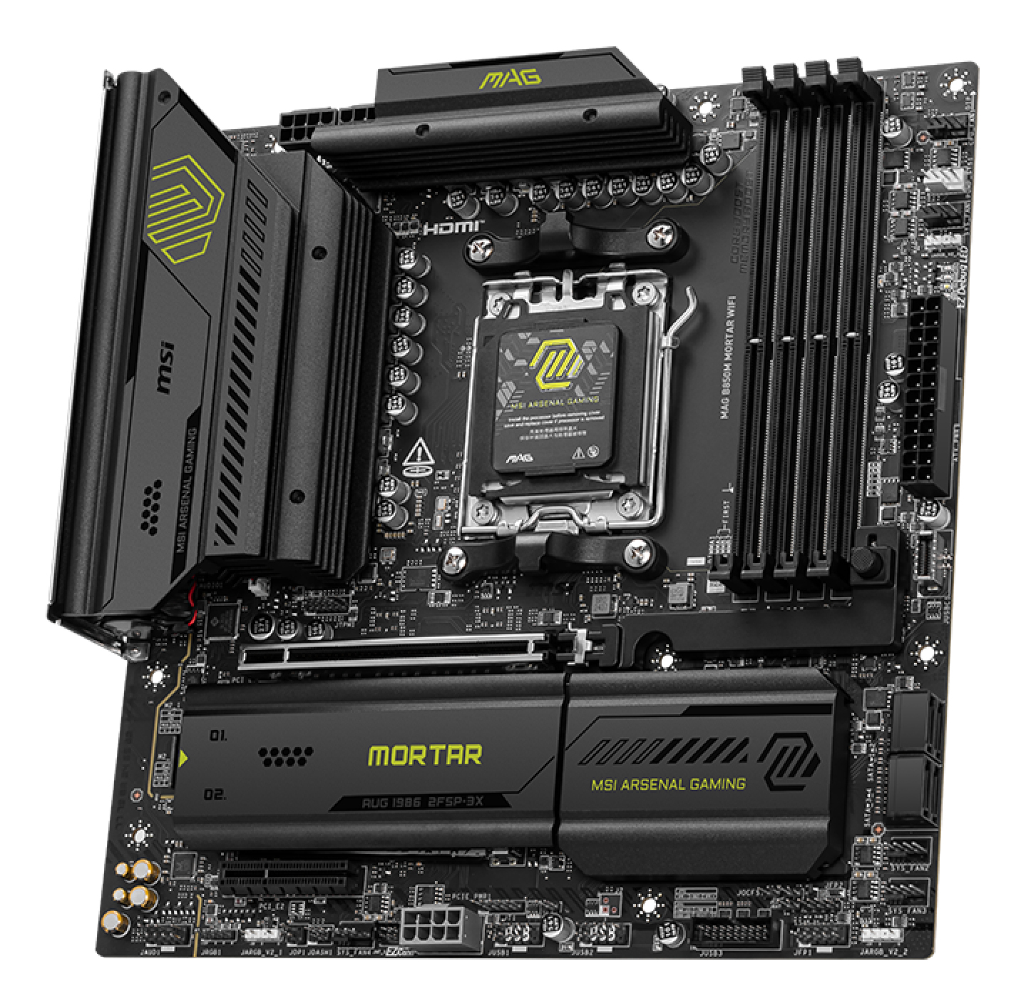 MSI AM5 MAG B850M MORTAR WIFI M-ATX - Image 3